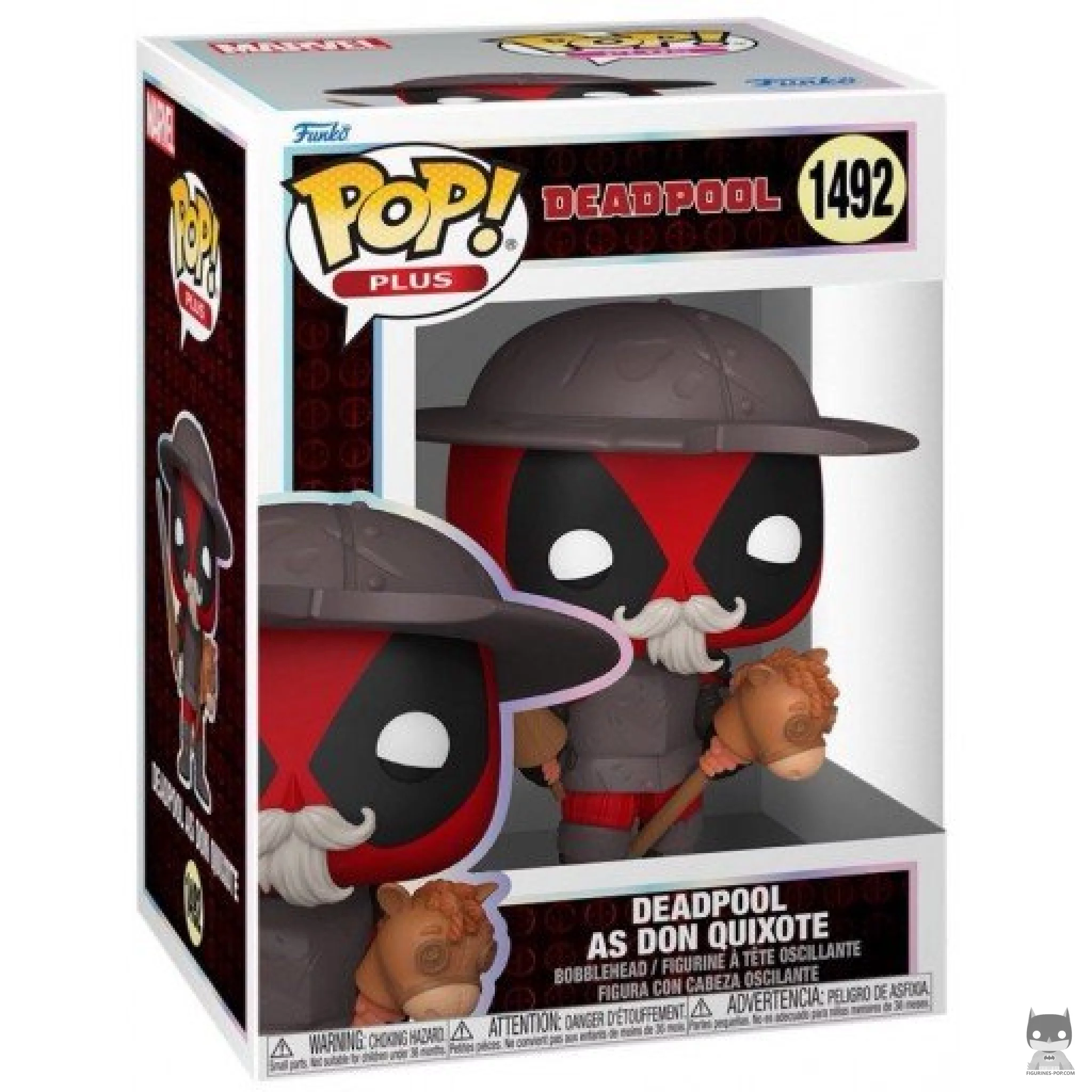 Figurine Funko POP Deadpool en Don Quichotte avec boîte