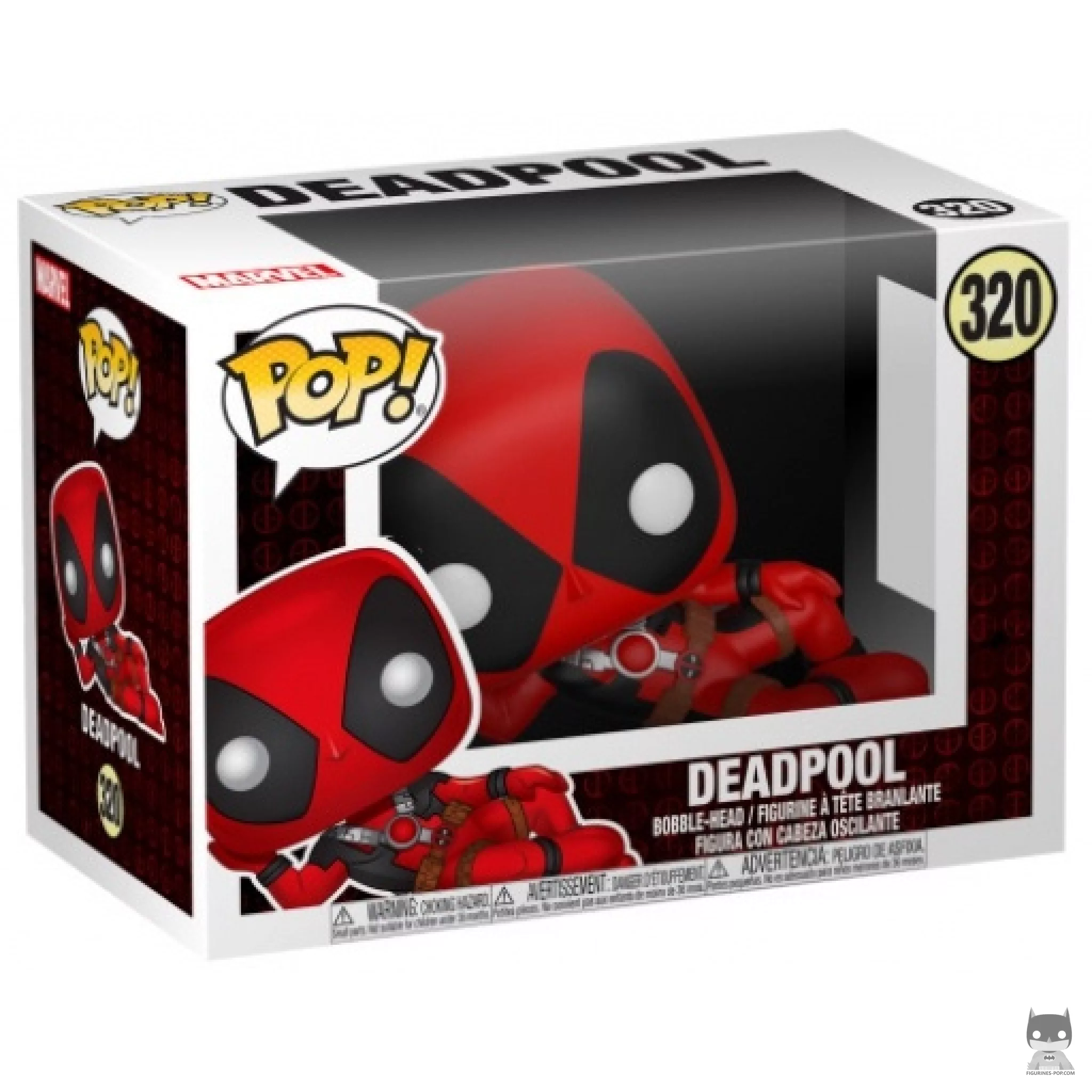 Figurine Funko POP Deadpool Décontracté avec boîte