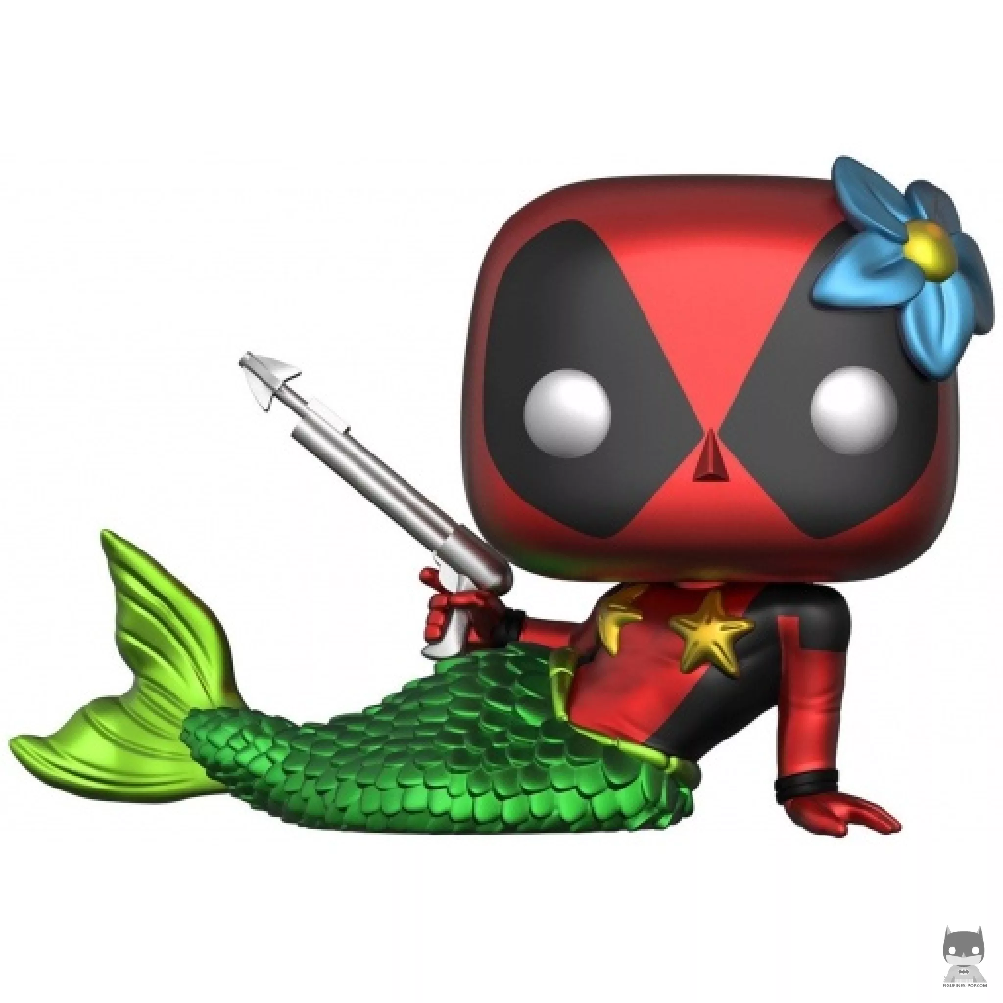 Figurine Funko POP Deadpool Sirène (Metallic) (Deadpool)