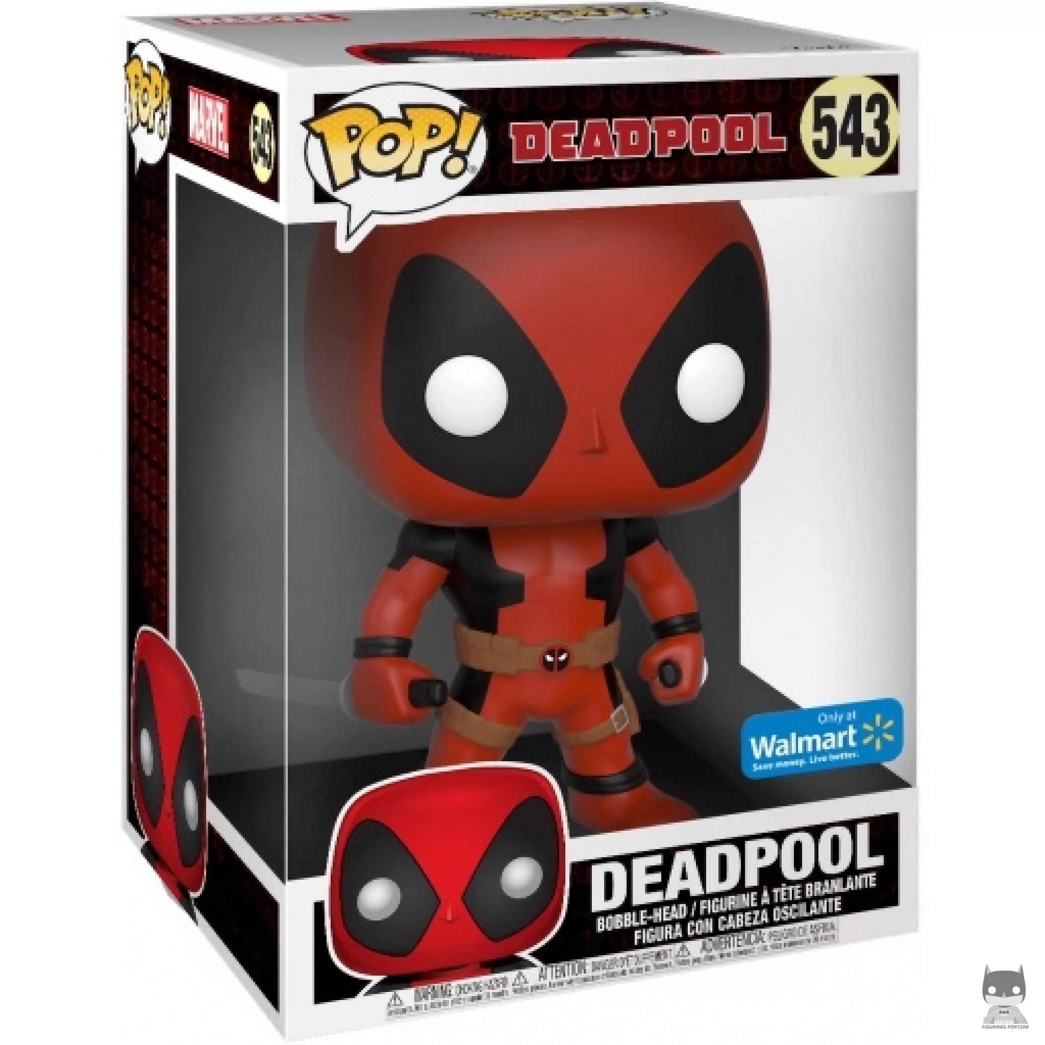 Figurine Funko POP Deadpool (Supersized) avec boîte