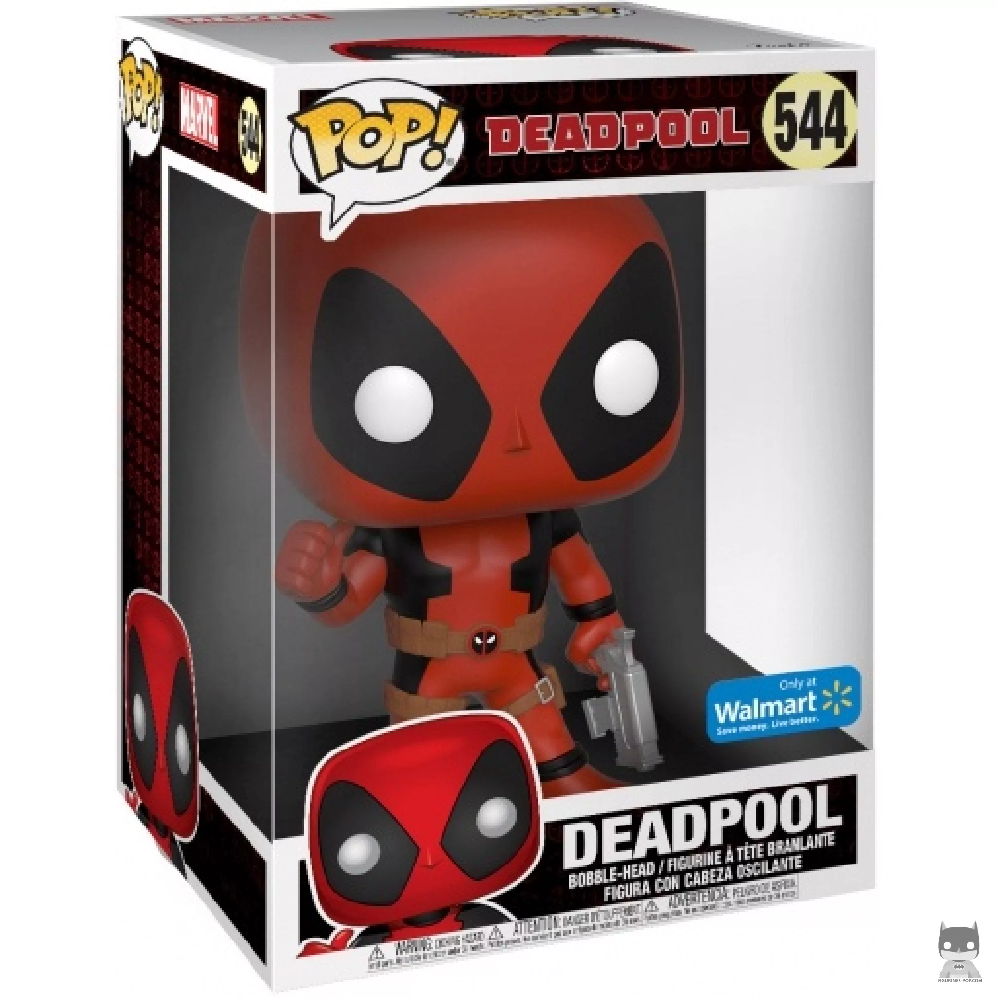 Figurine Funko POP Deadpool (Supersized) avec boîte