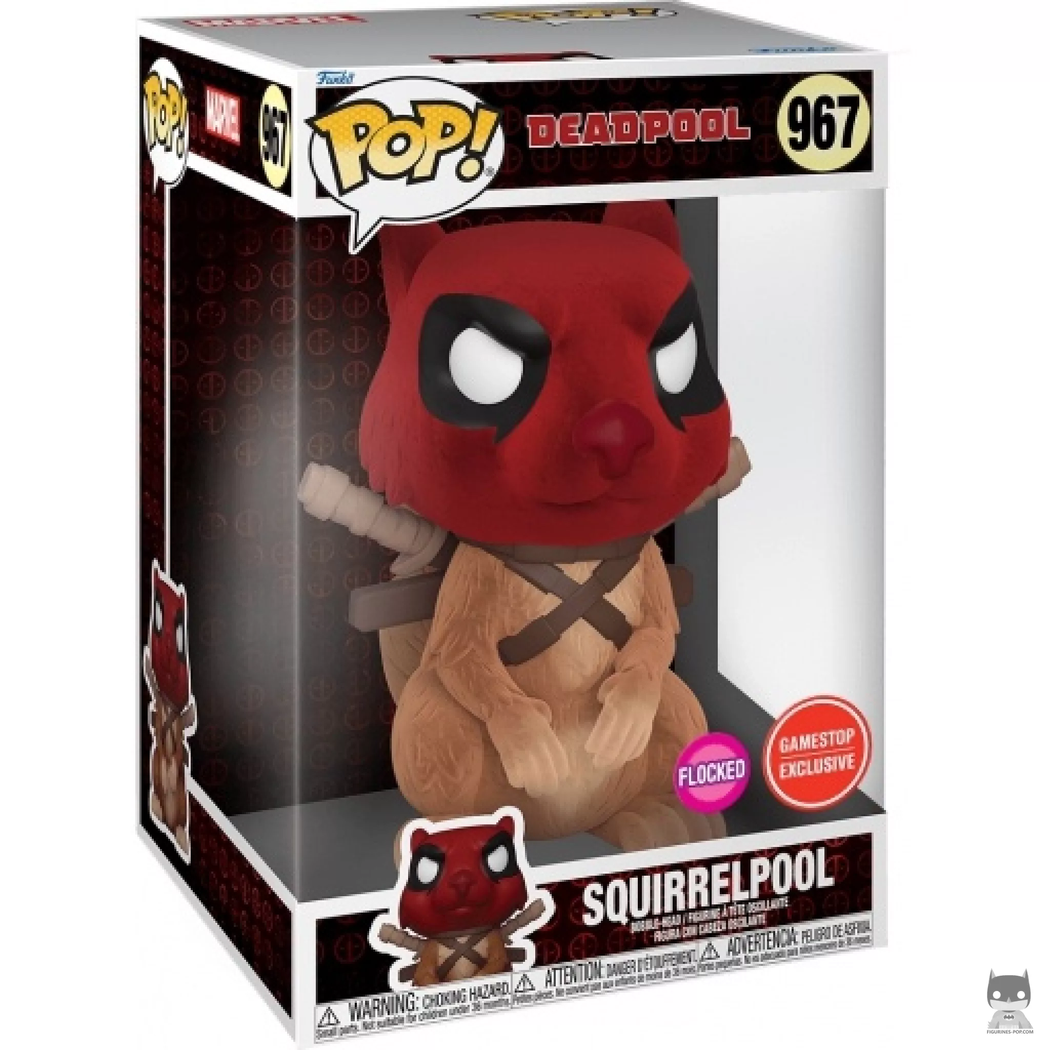 Figurine Funko POP Squirrelpool (Flocked) avec boîte