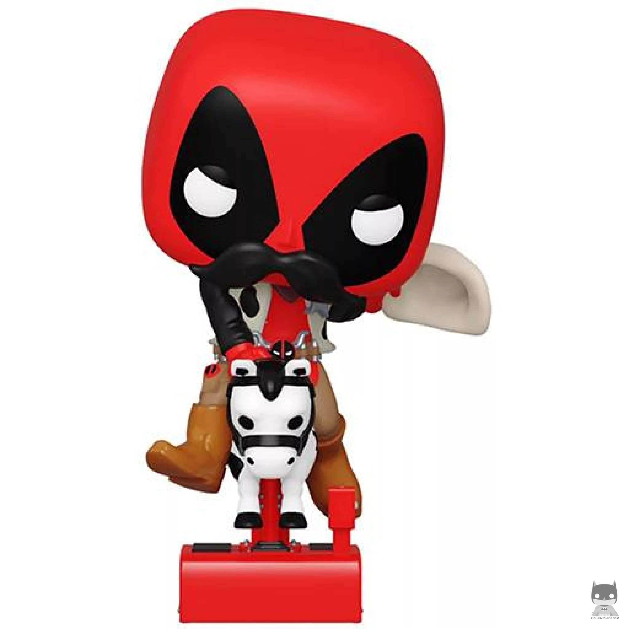 Figurine Funko POP Sheriff Deadpool chevauchant un poney (Deadpool)