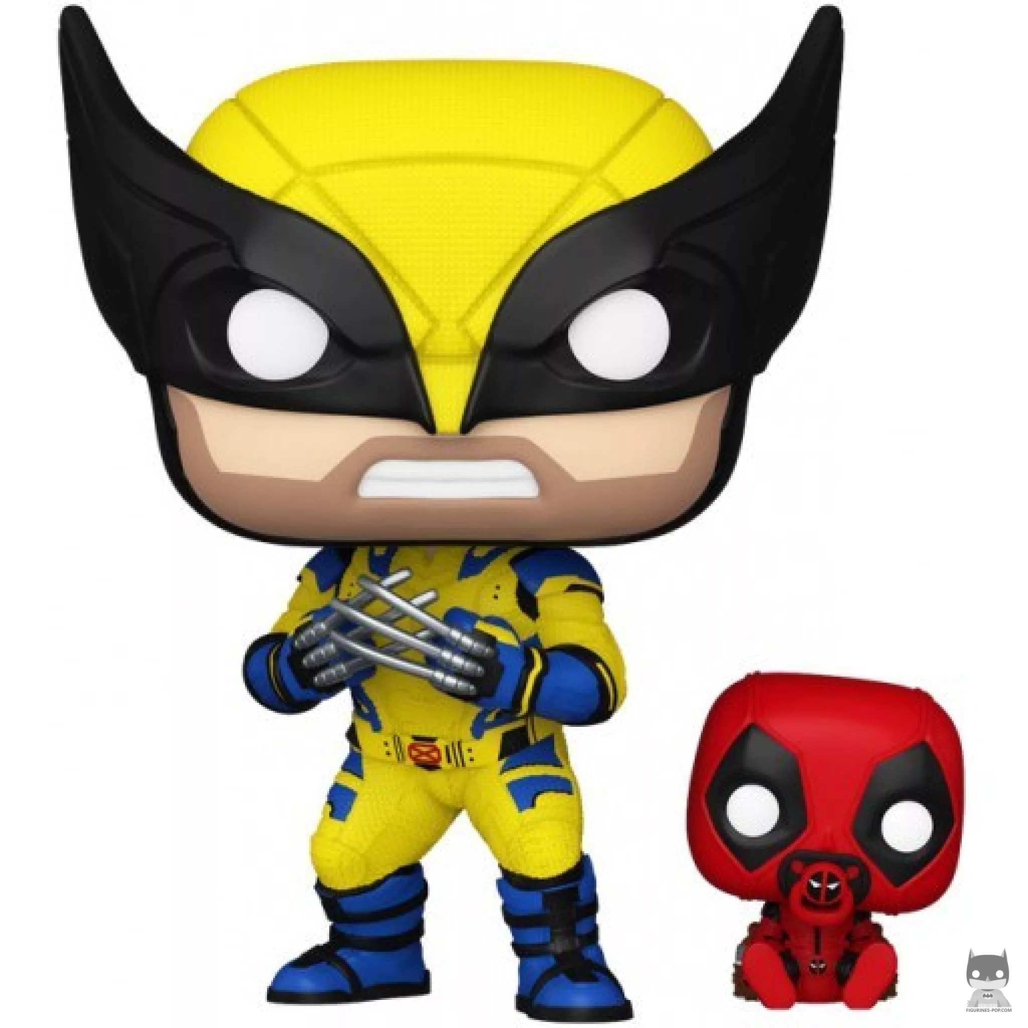 Figurine Funko POP Wolverine avec Babypool (Deadpool & Wolverine)