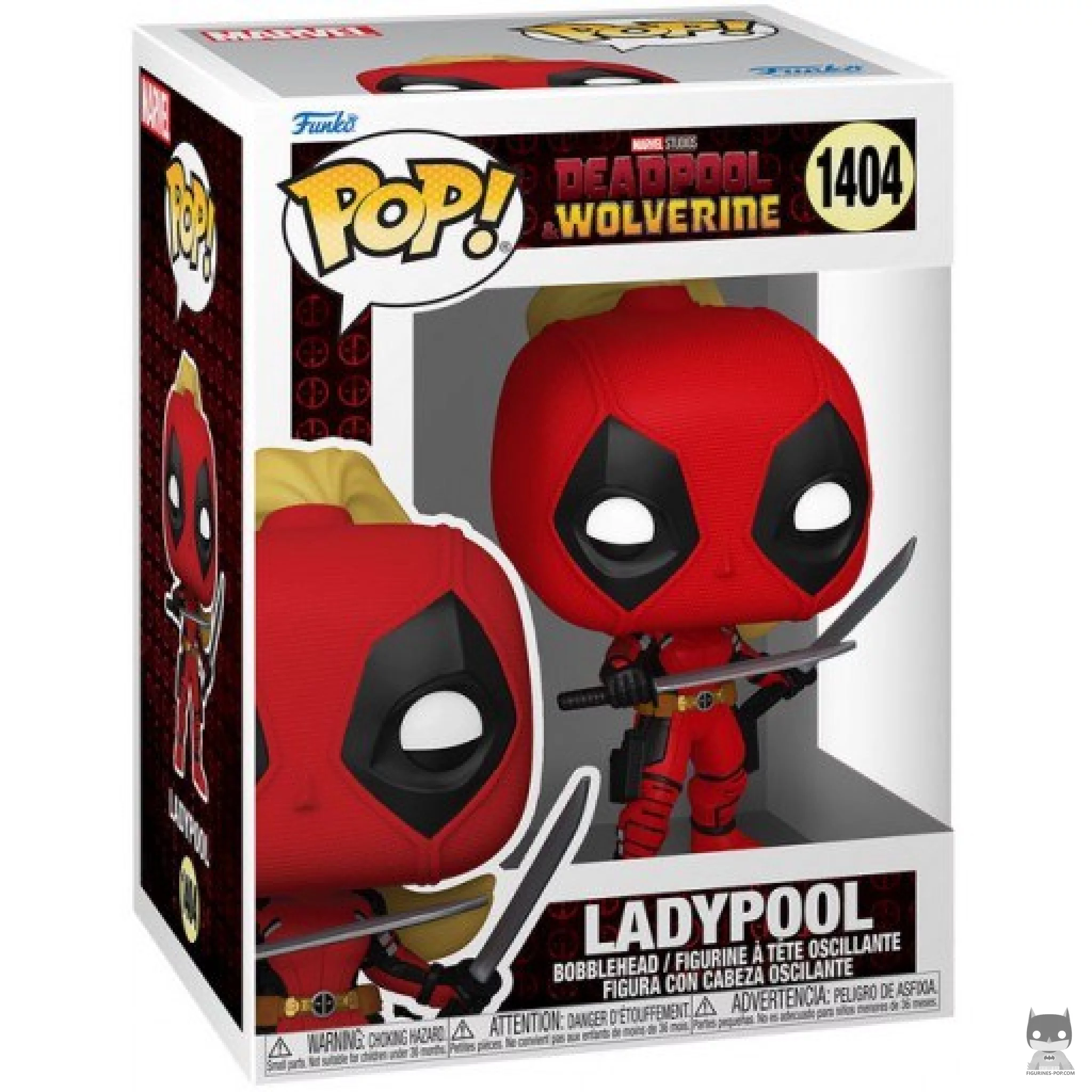 Figurine Funko POP Ladypool avec boîte