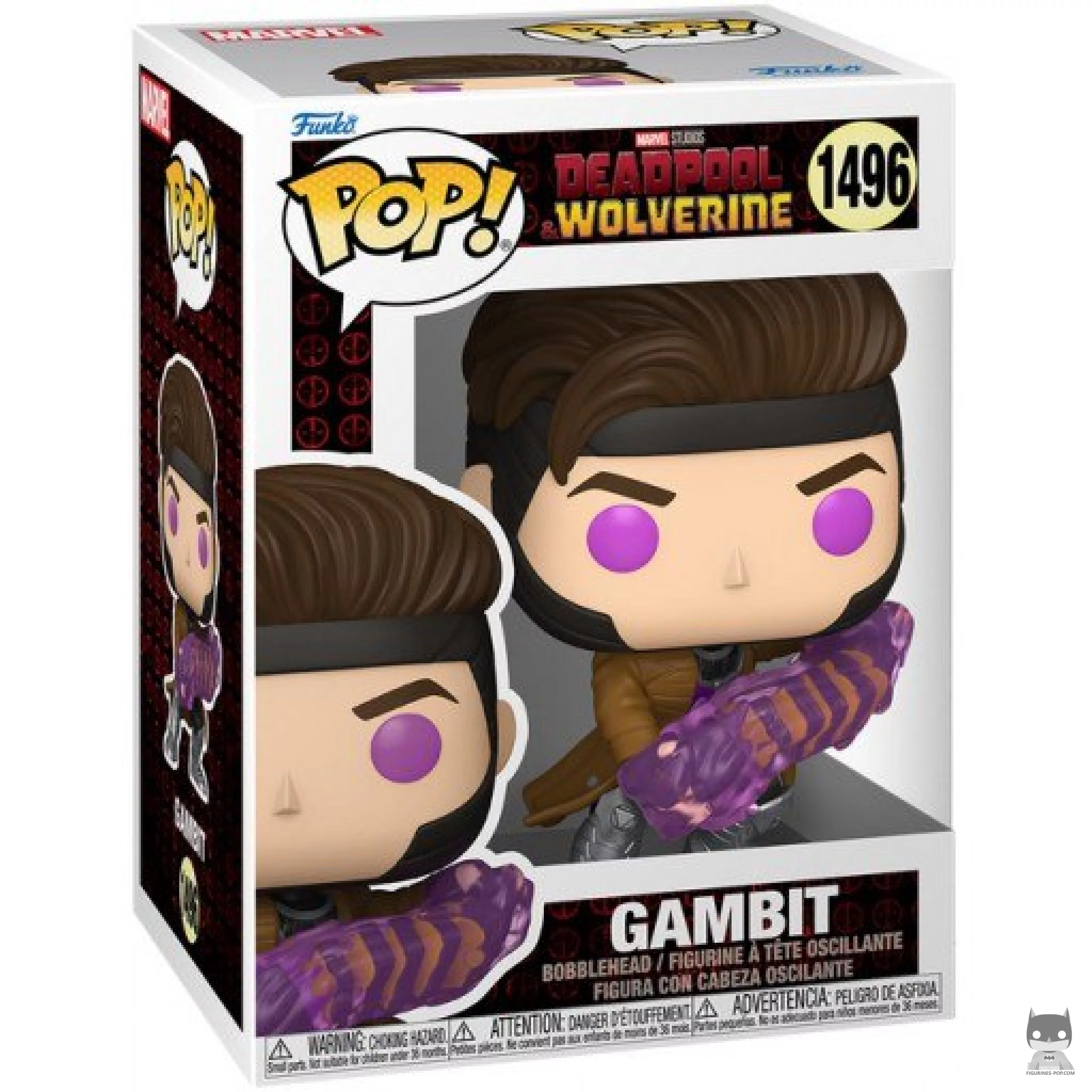 Figurine Funko POP Gambit avec boîte