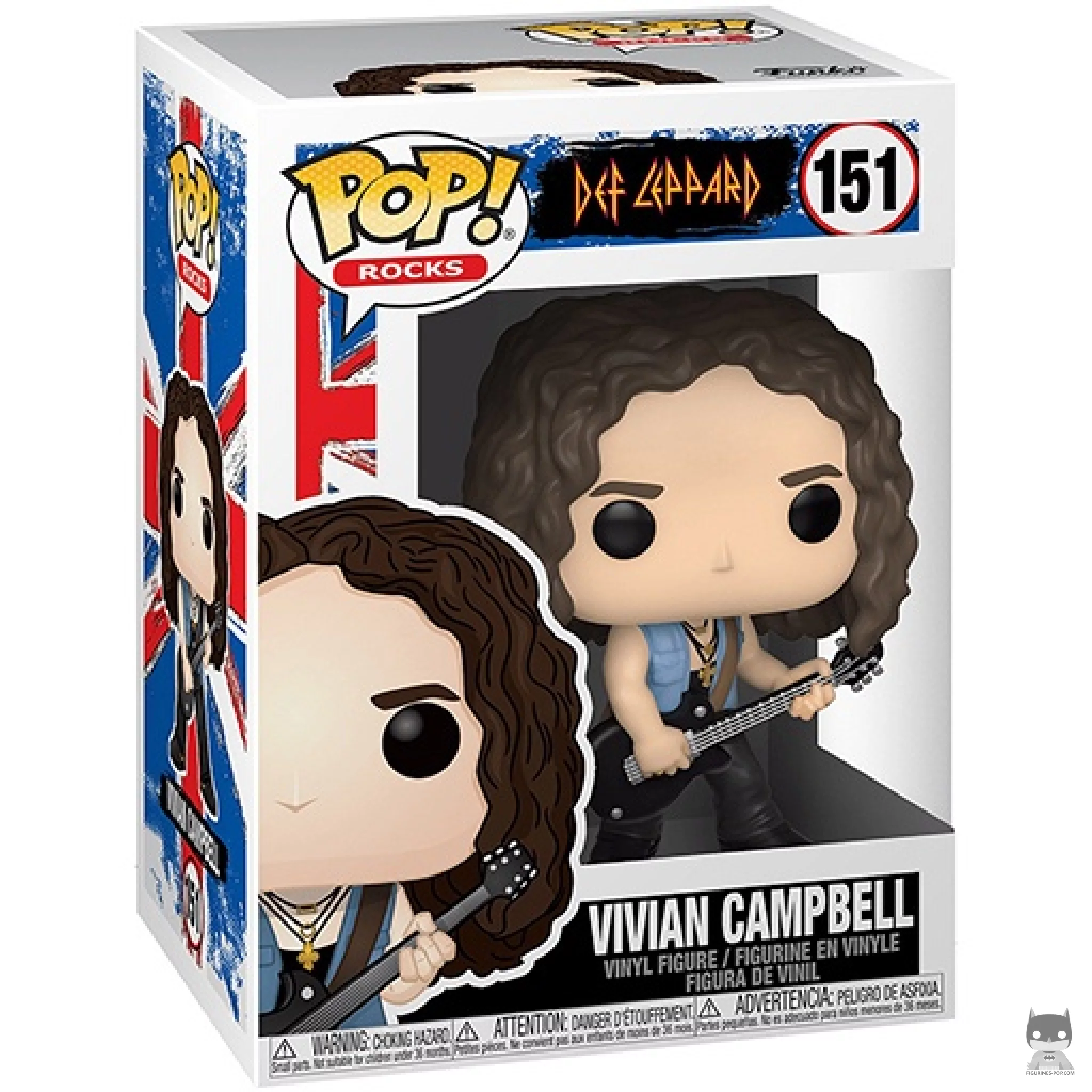 Figurine Funko POP Vivan Campbell avec boîte
