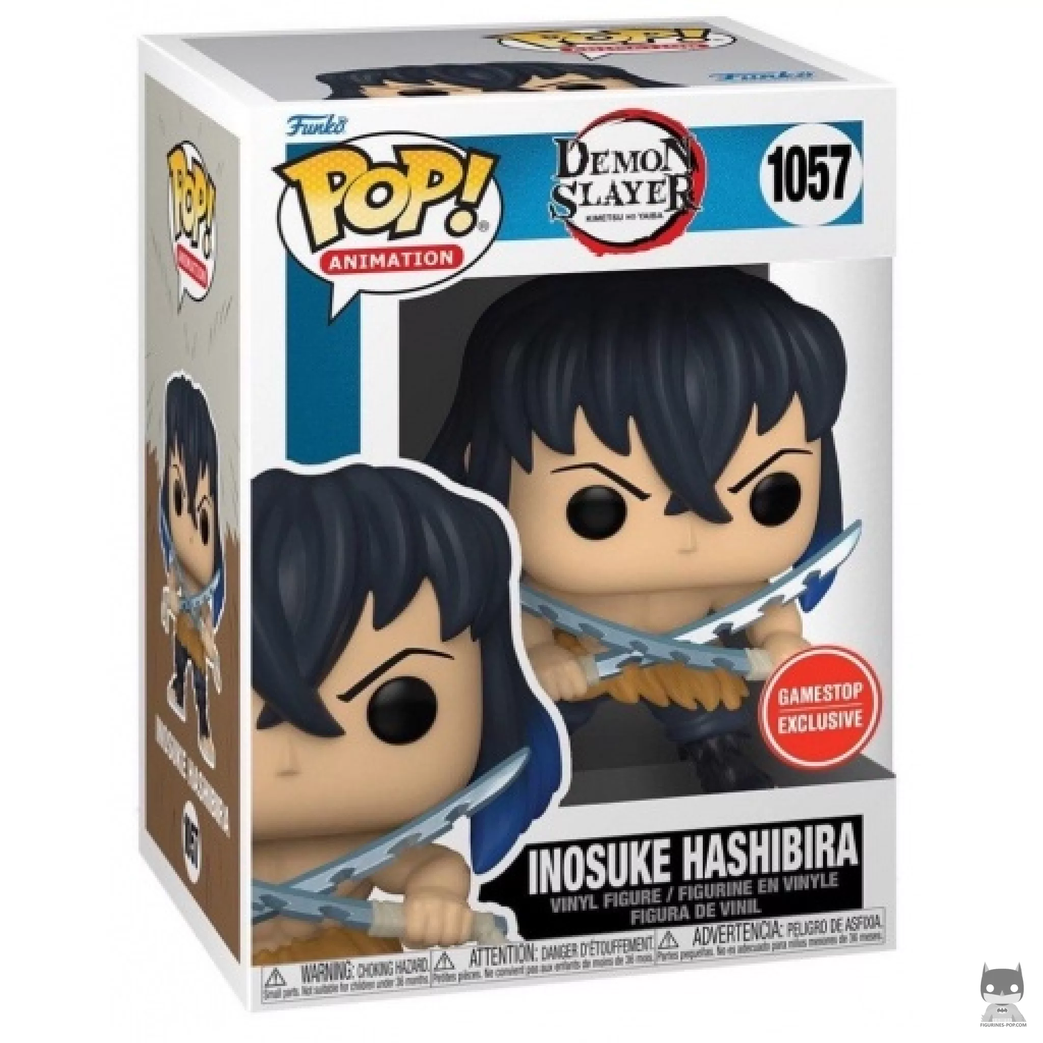 Figurine Funko POP Inosuke Hashibira avec boîte