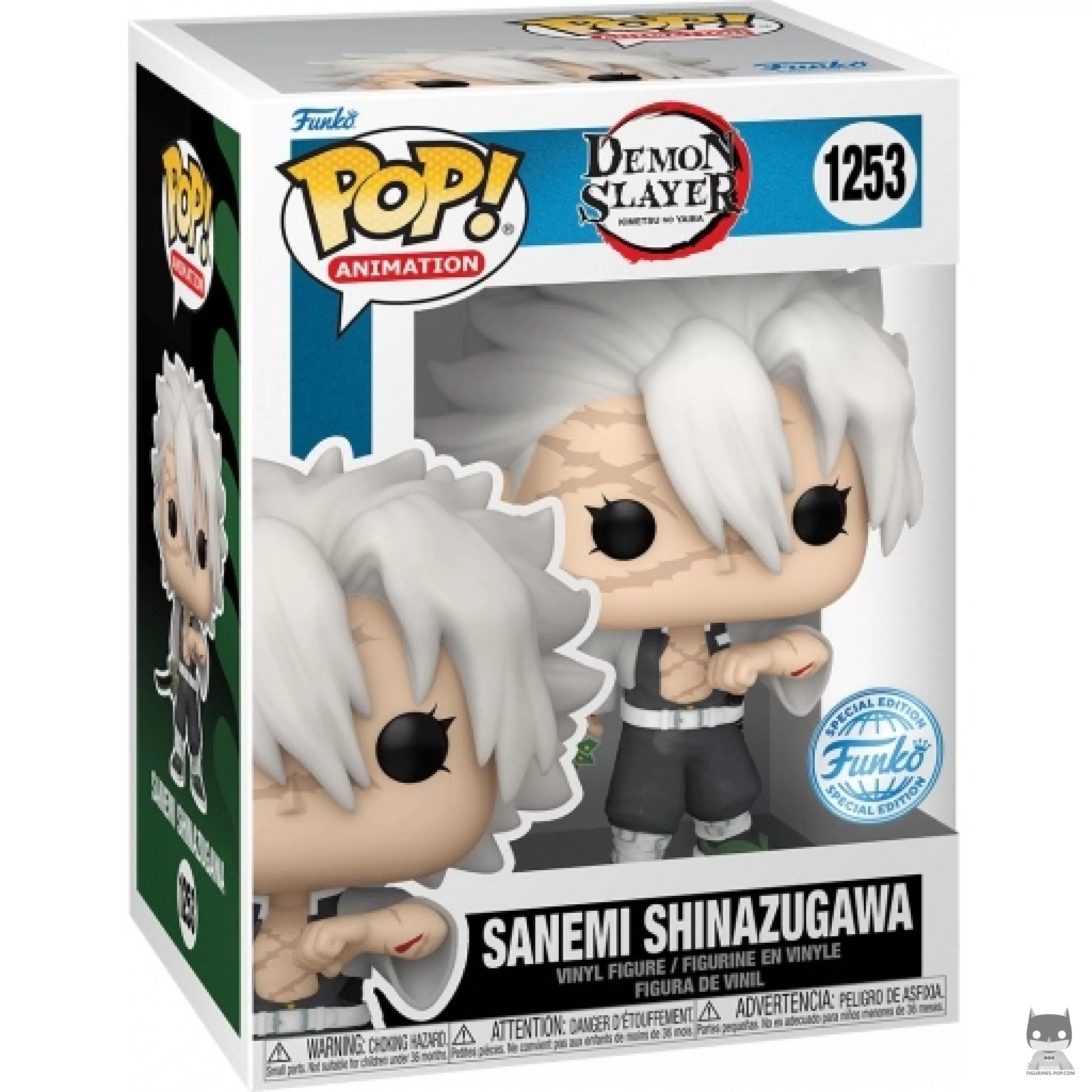 Figurine Funko POP Sanemi Shinazugawa avec boîte