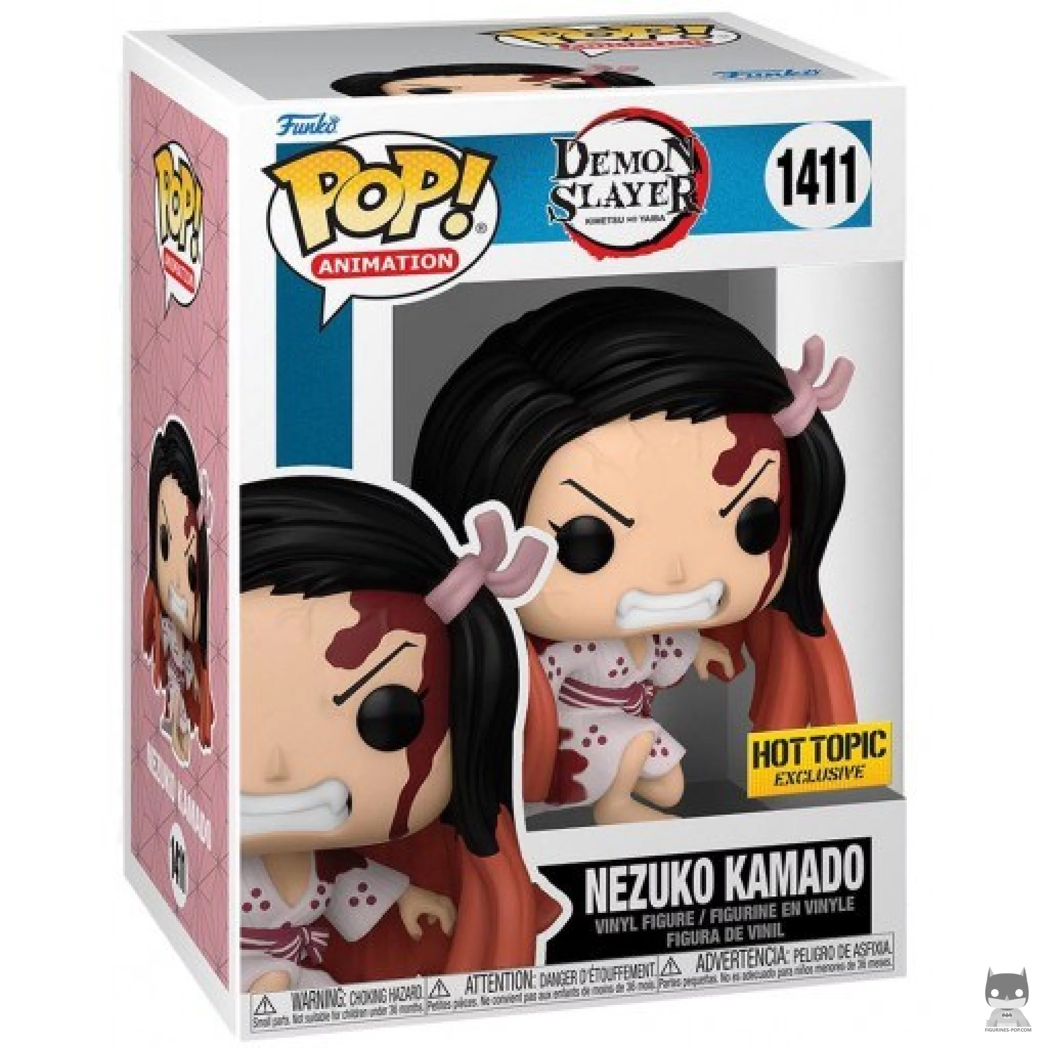 Figurine Funko POP Nezuko Kamado avec boîte