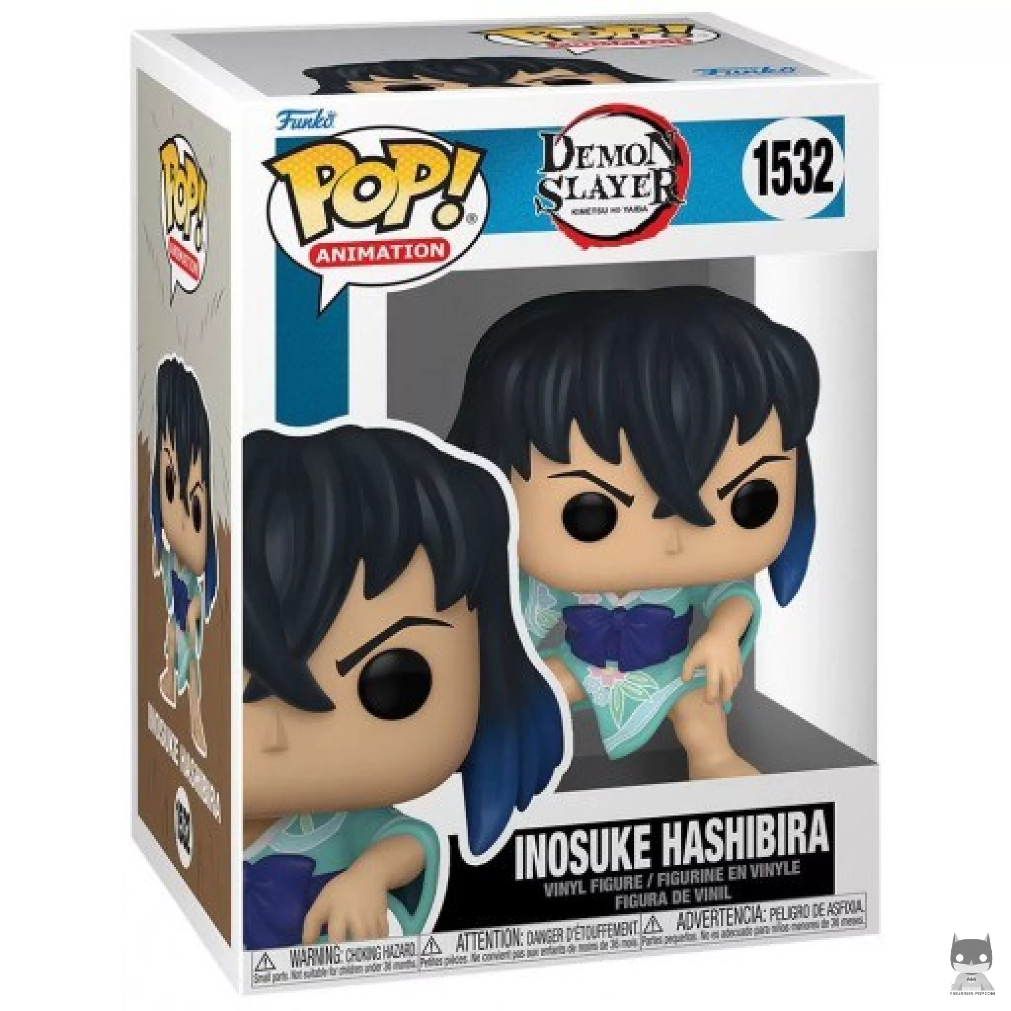 Figurine Funko POP Inosuke Hashibira avec boîte