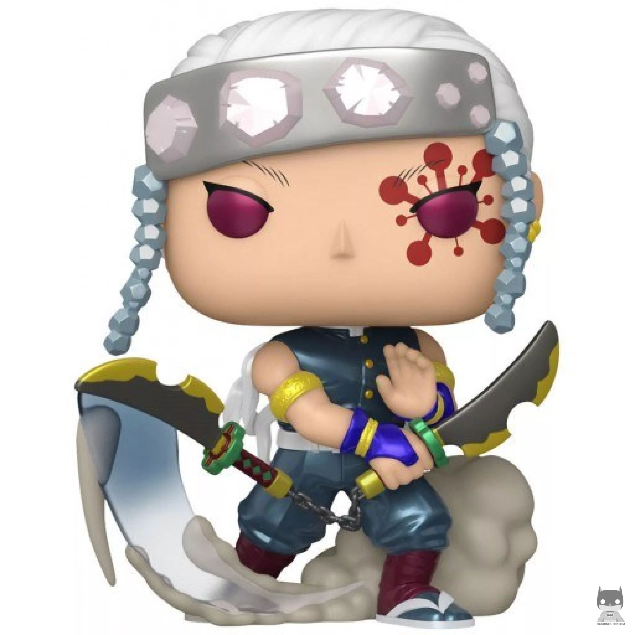 Figurine Funko POP Tengen Uzui (Chase & Metallic) (Demon Slayer)