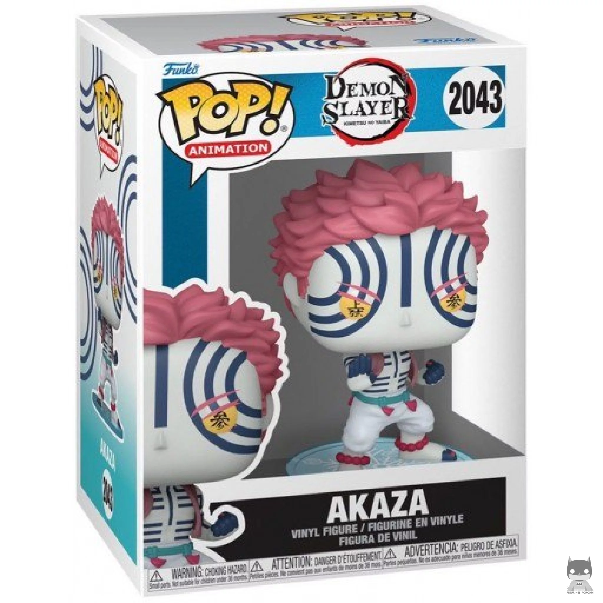 Figurine Funko POP Akaza avec boîte