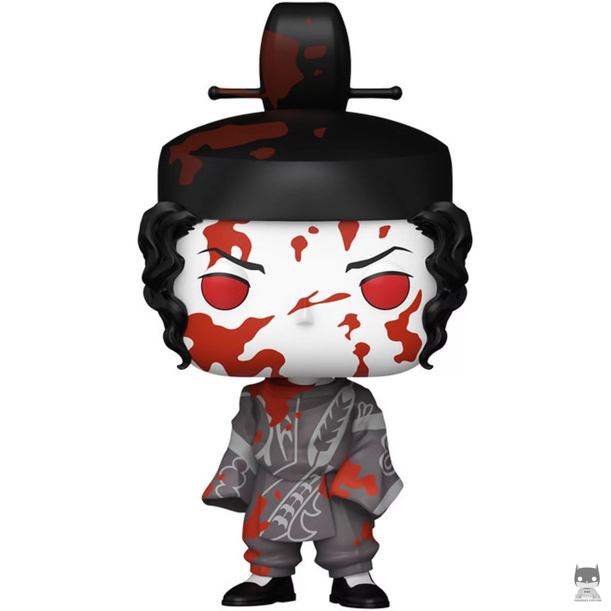 Figurine Funko POP Muzan Kibutsuji (Noir & Blanc, Ensanglanté) (Demon Slayer)