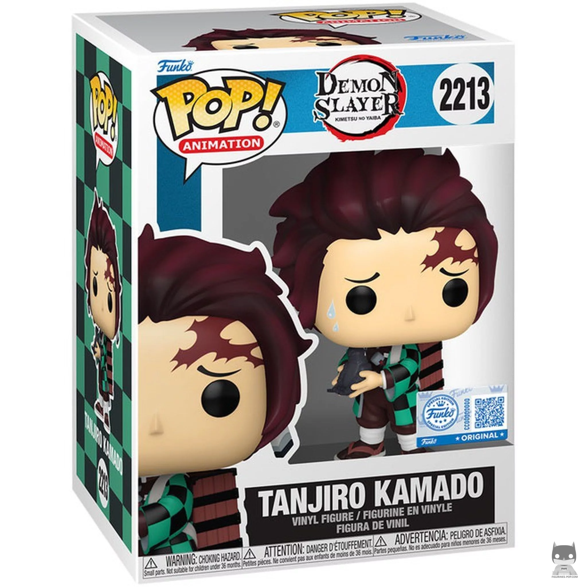 Figurine Funko POP Tanjiro Kamado avec boîte