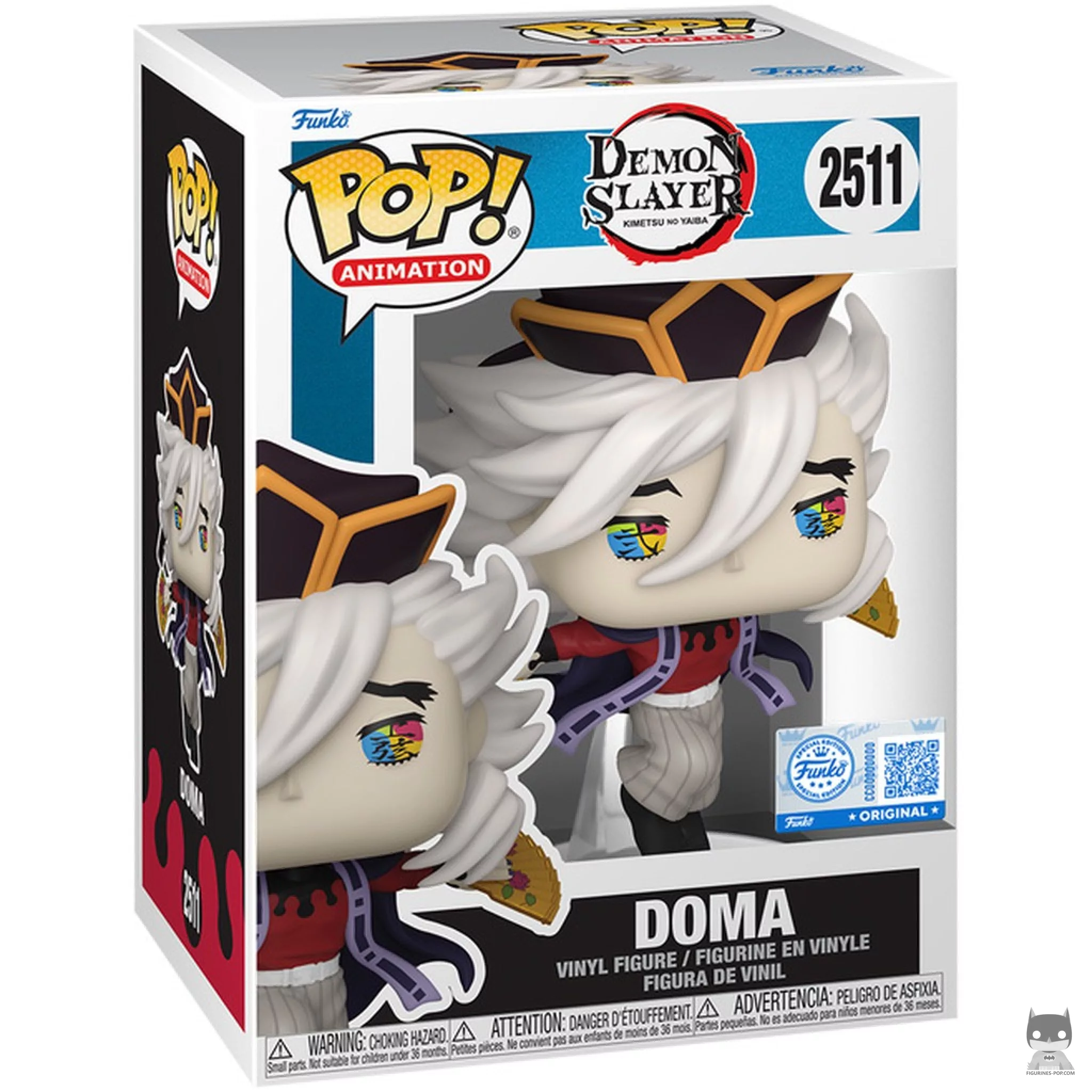 Figurine Funko POP Doma avec éventails de guerre avec boîte