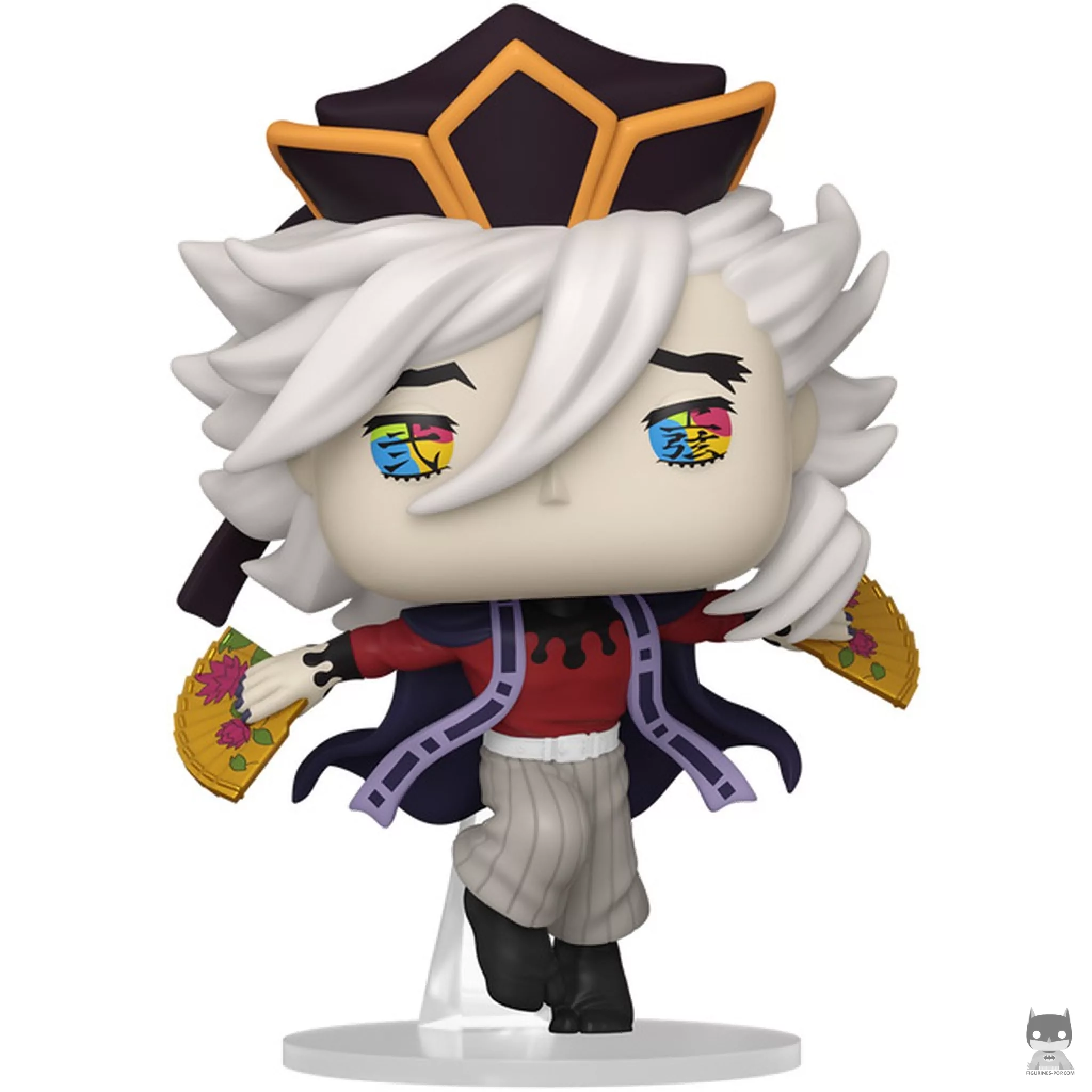 Figurine Funko POP Doma avec éventails de guerre (Demon Slayer)