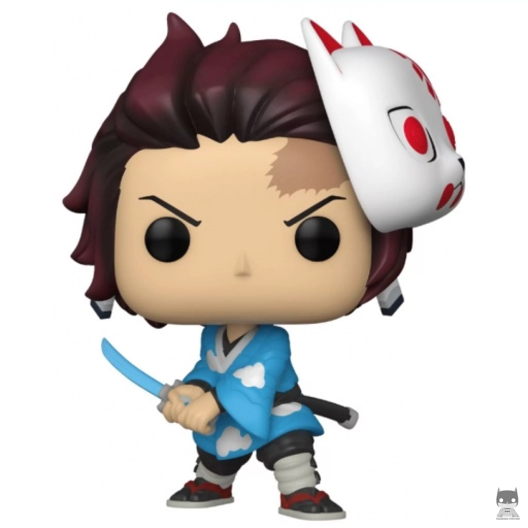 Figurine Funko POP Tanjiro Kamado avec masque (Demon Slayer)