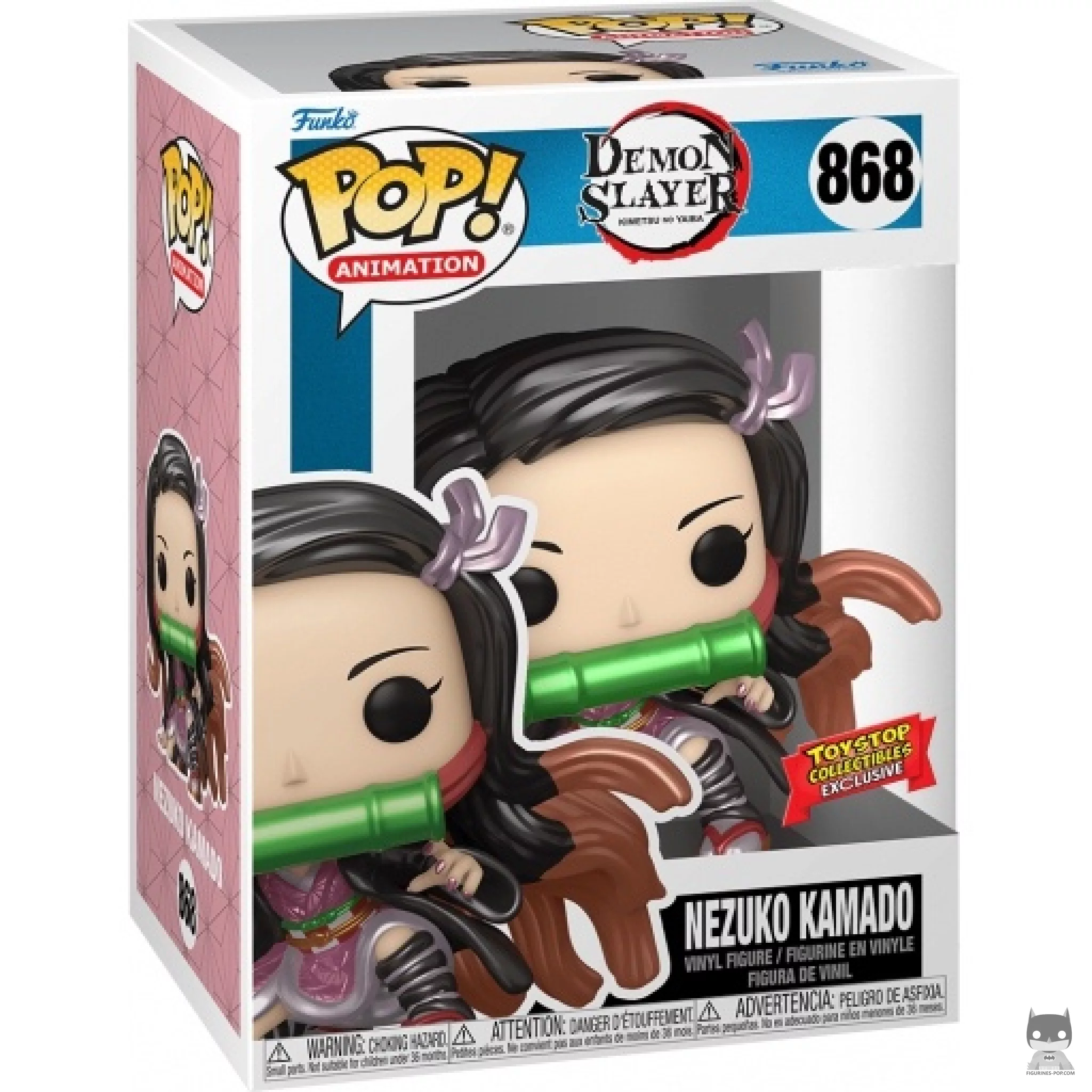 Figurine Funko POP Nezuko Kamado (Metallic) avec boîte