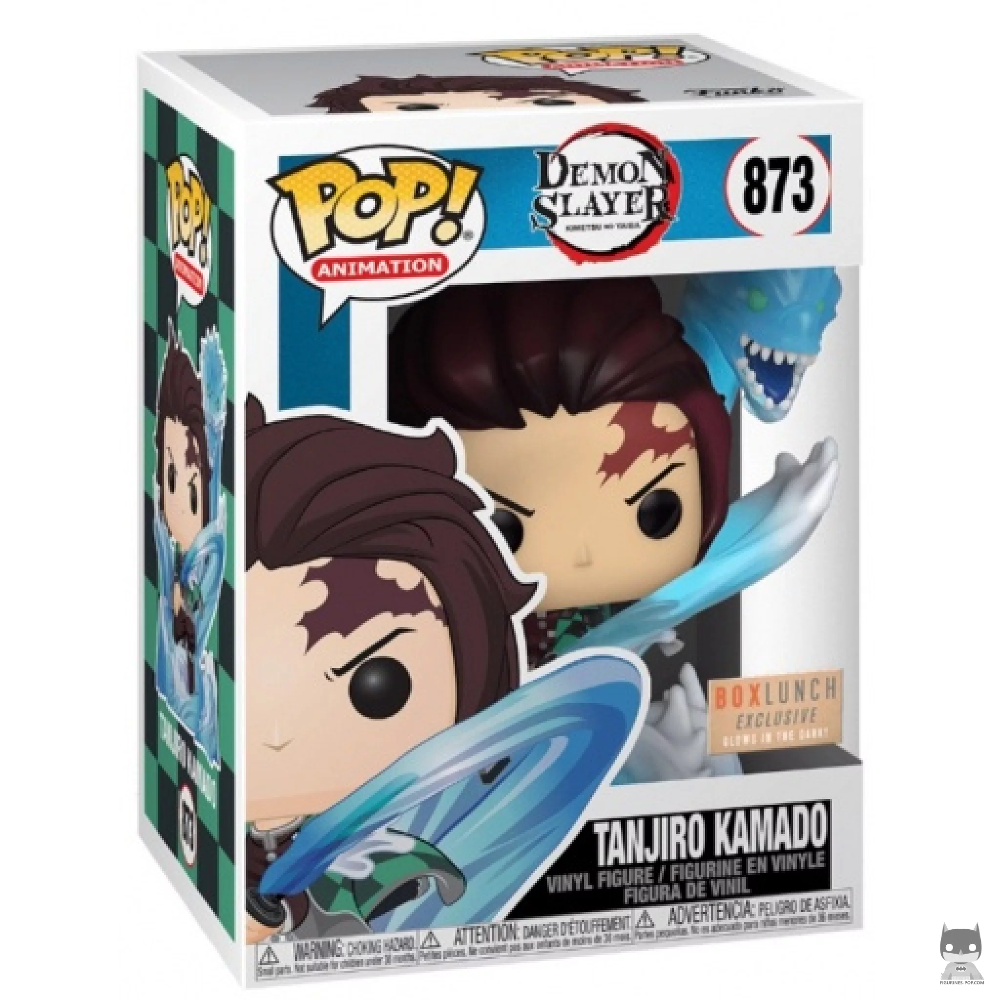 Figurine Funko POP Tanjiro Kamado avec boîte