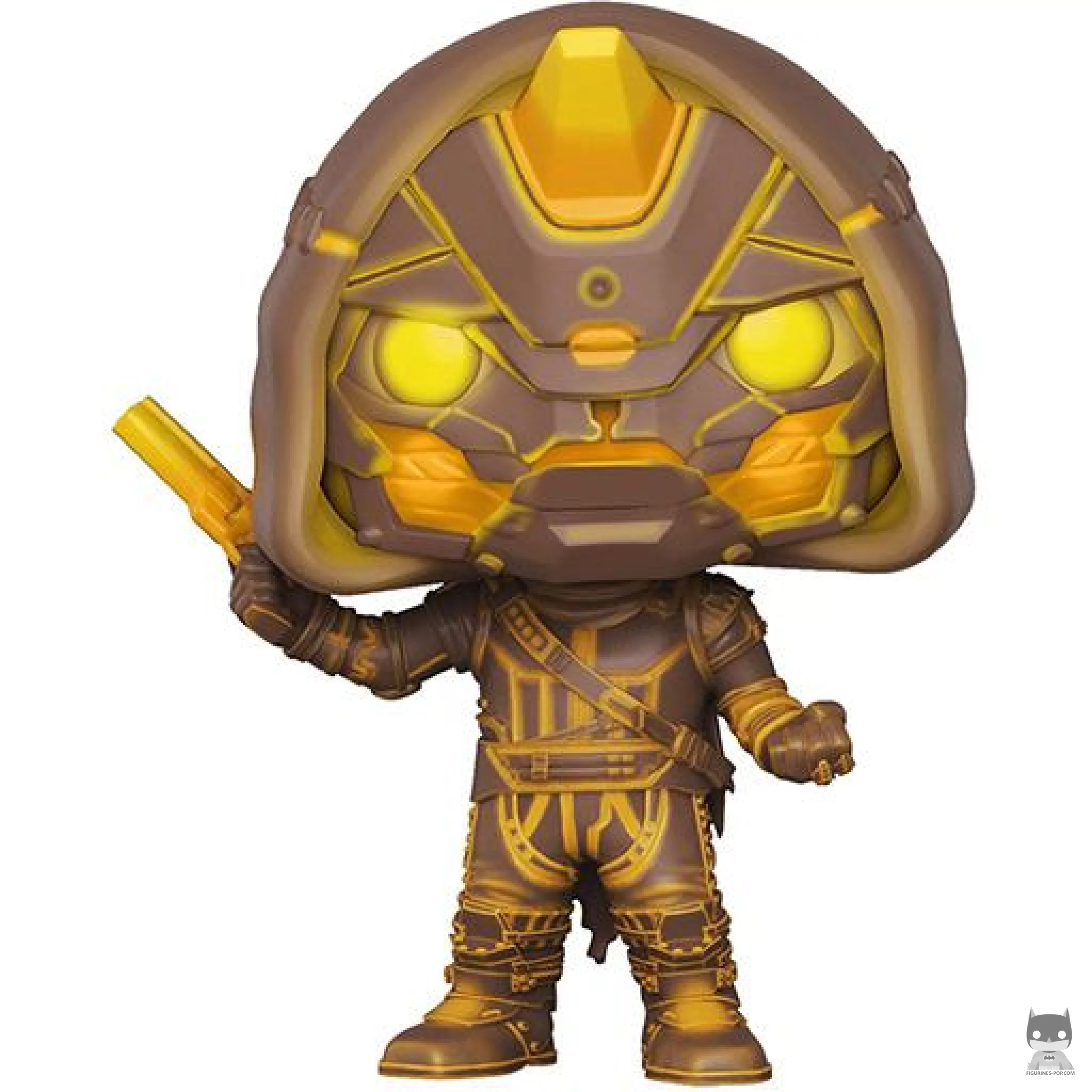 Figurine Funko POP Cayde-6 avec Pistolet Doré (Or) (Destiny)