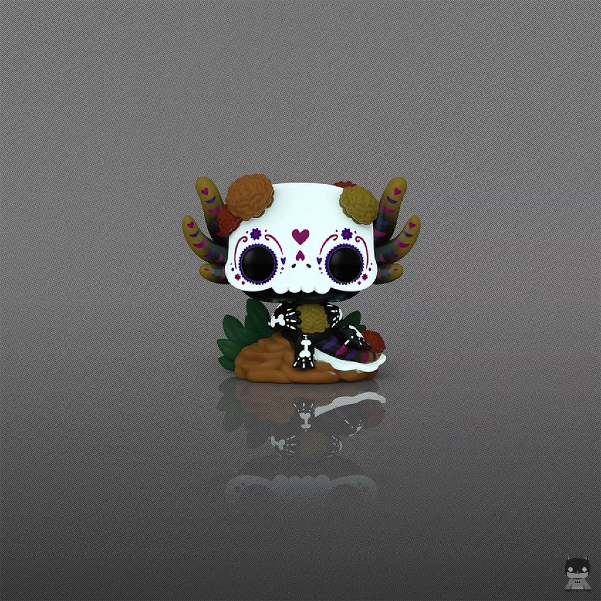 Figurine Funko POP Ajolote (Glow in the Dark) (Dia de los Muertos)