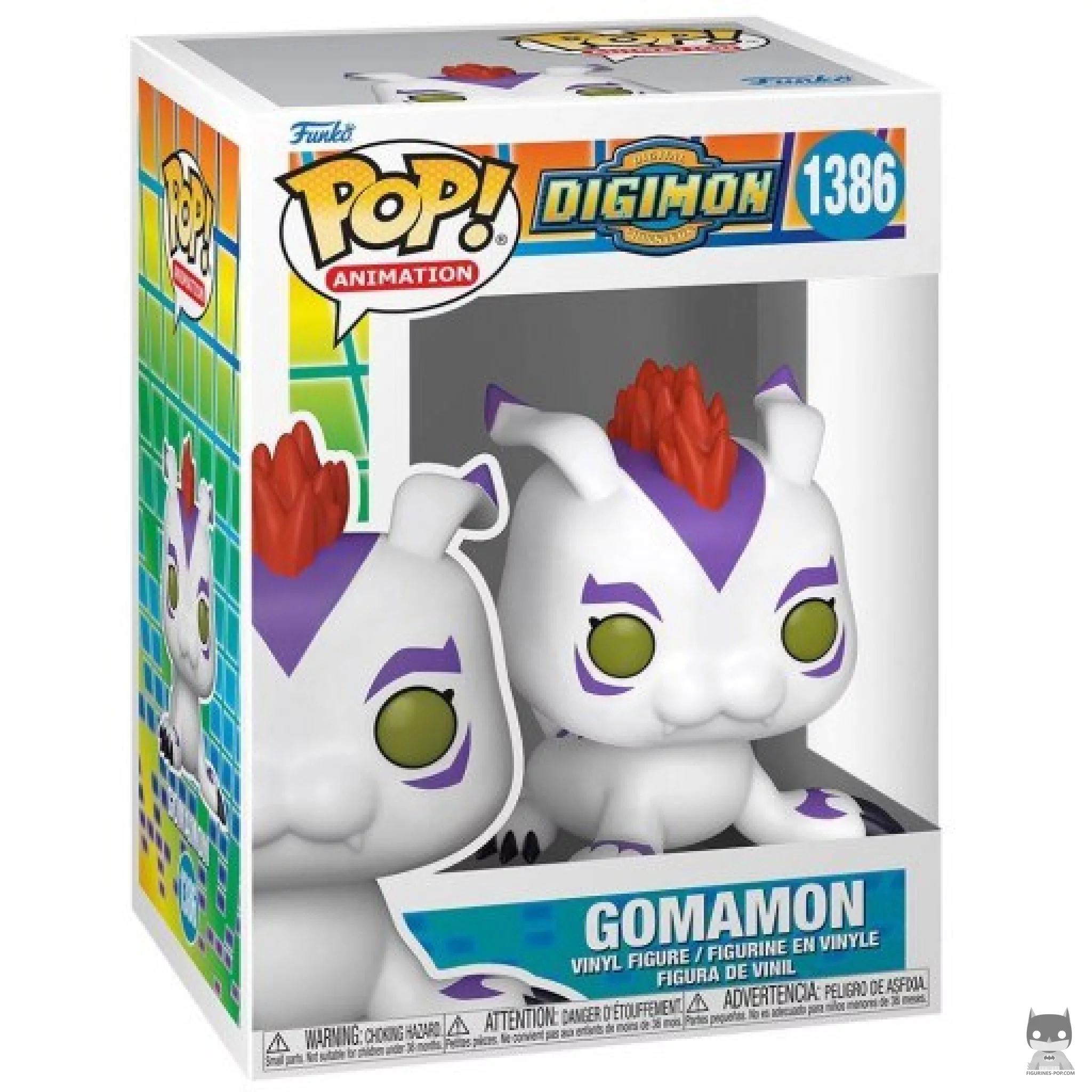 Figurine Funko POP Gomamon avec boîte