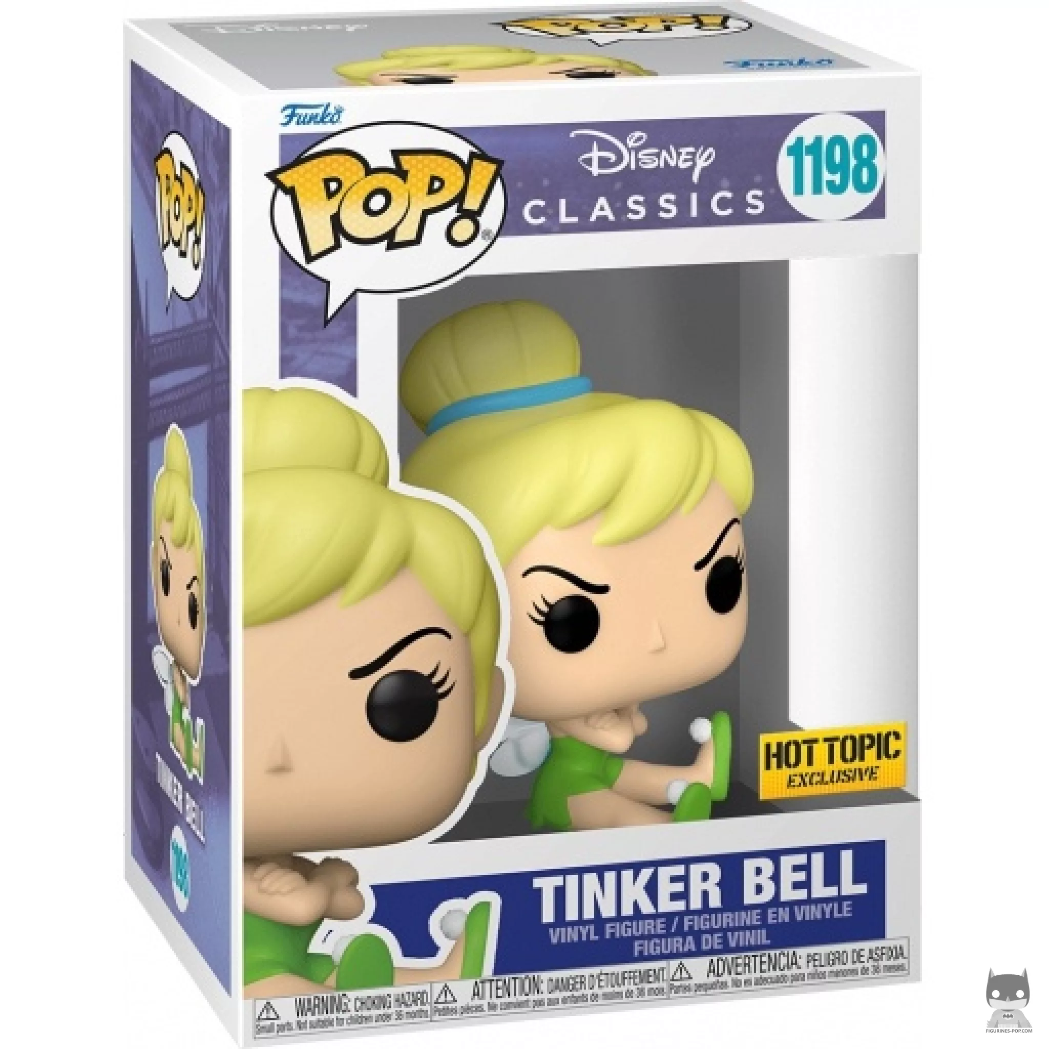 Figurine Funko POP Fée Clochette avec boîte