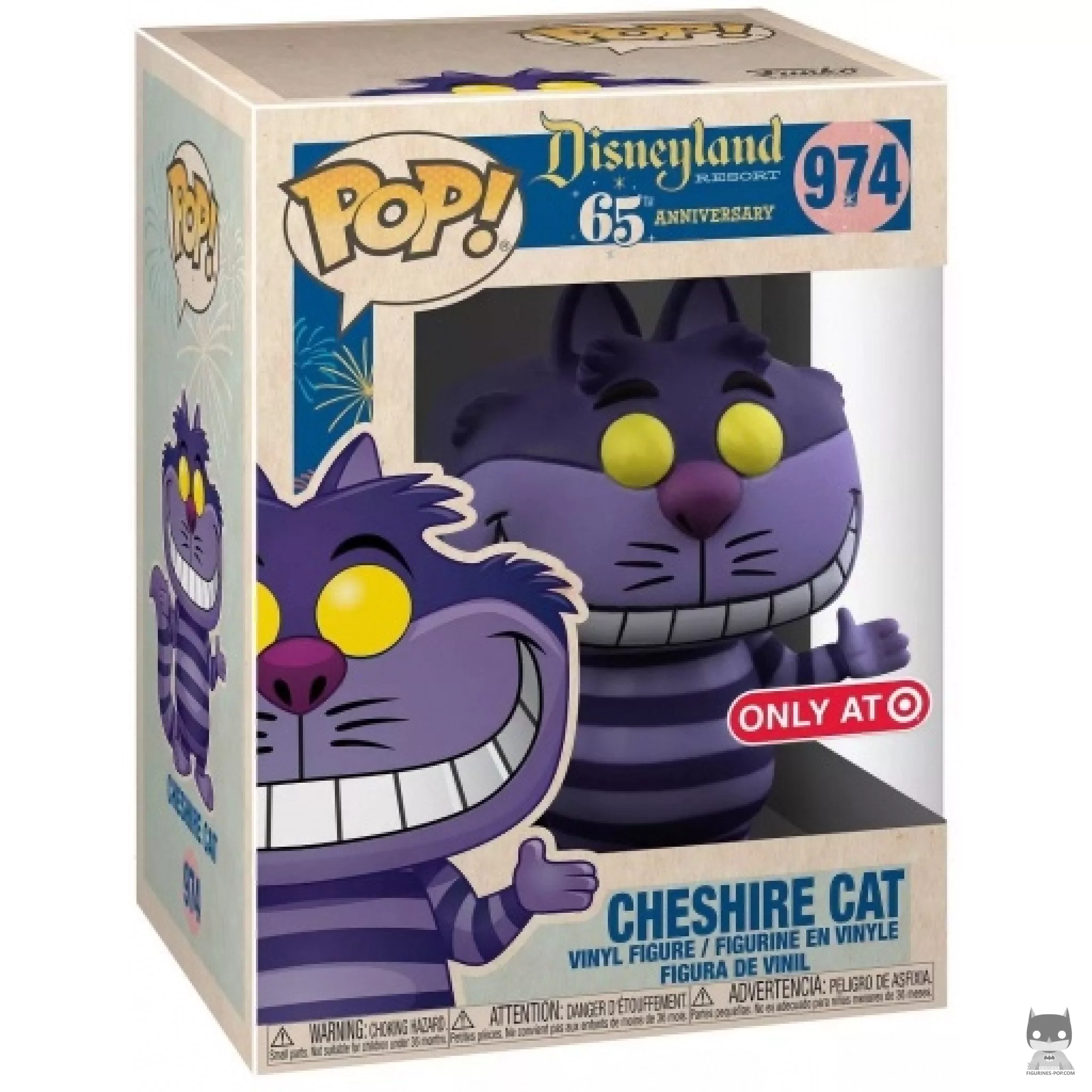 Figurine Funko POP Chat du Cheshire avec boîte