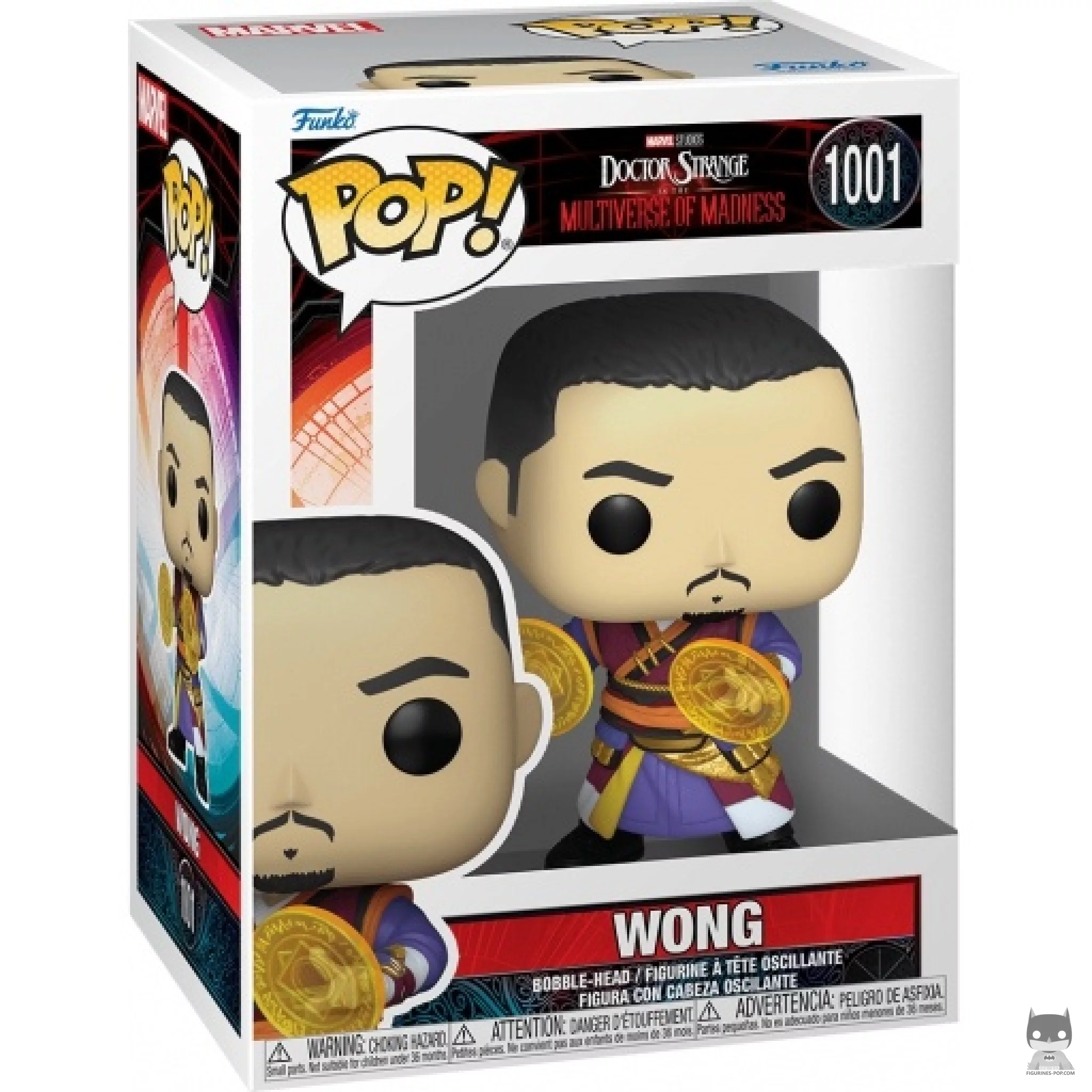 Figurine Funko POP Wong avec boîte