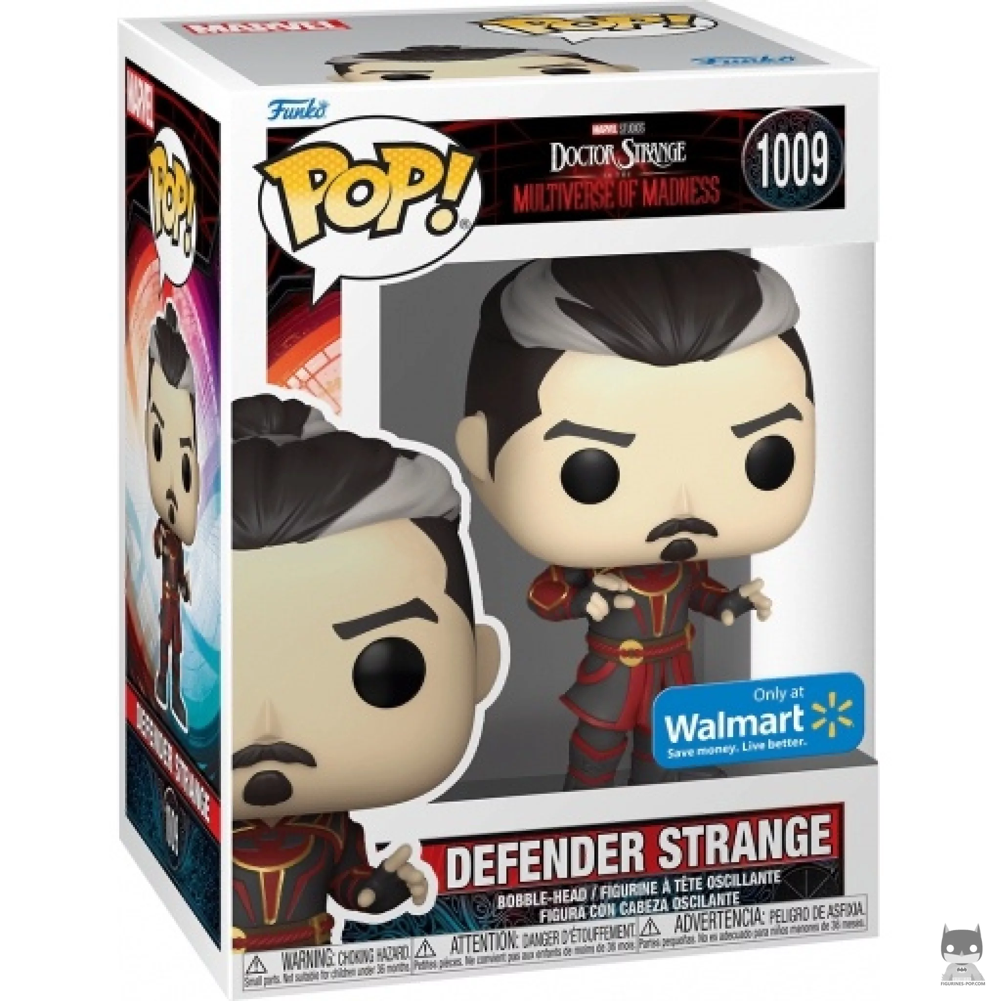 Figurine Funko POP Defender Strange avec boîte
