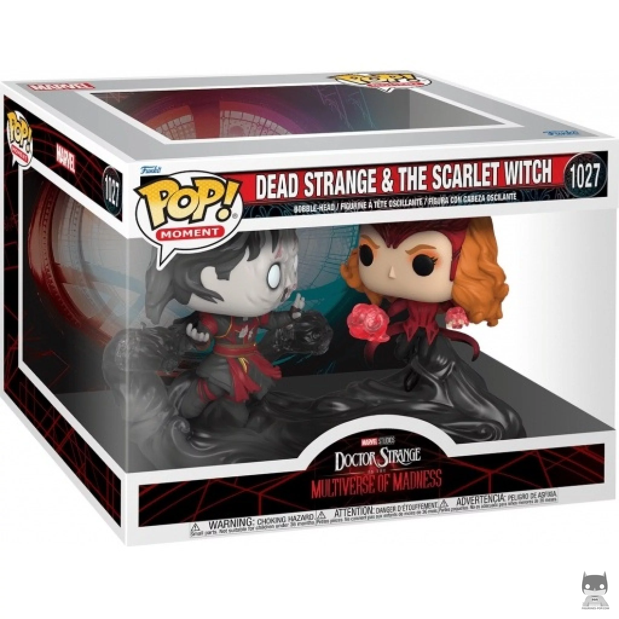 Figurine Funko POP Dead Strange & Sorcière Rouge avec boîte