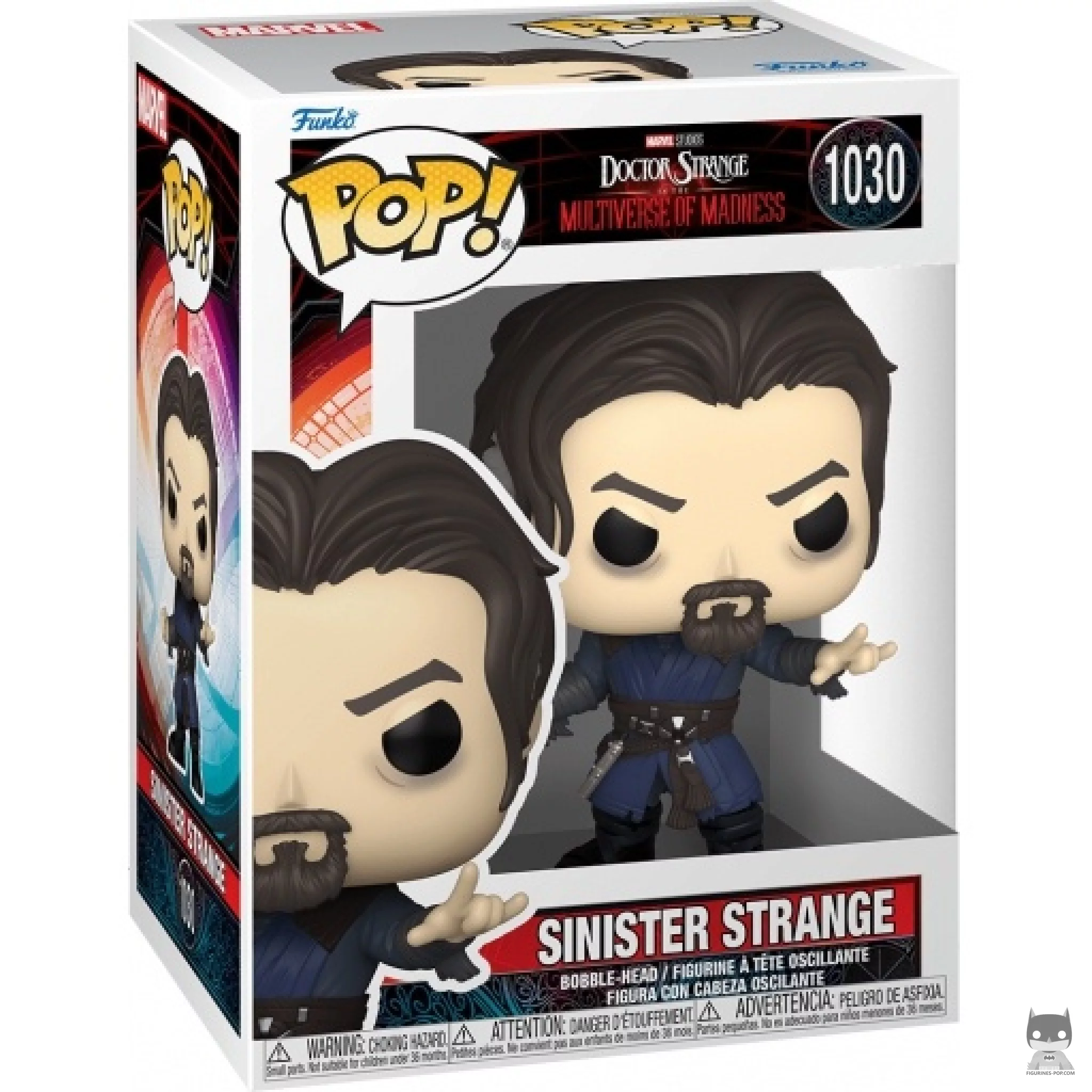 Figurine Funko POP Sinister Strange avec boîte