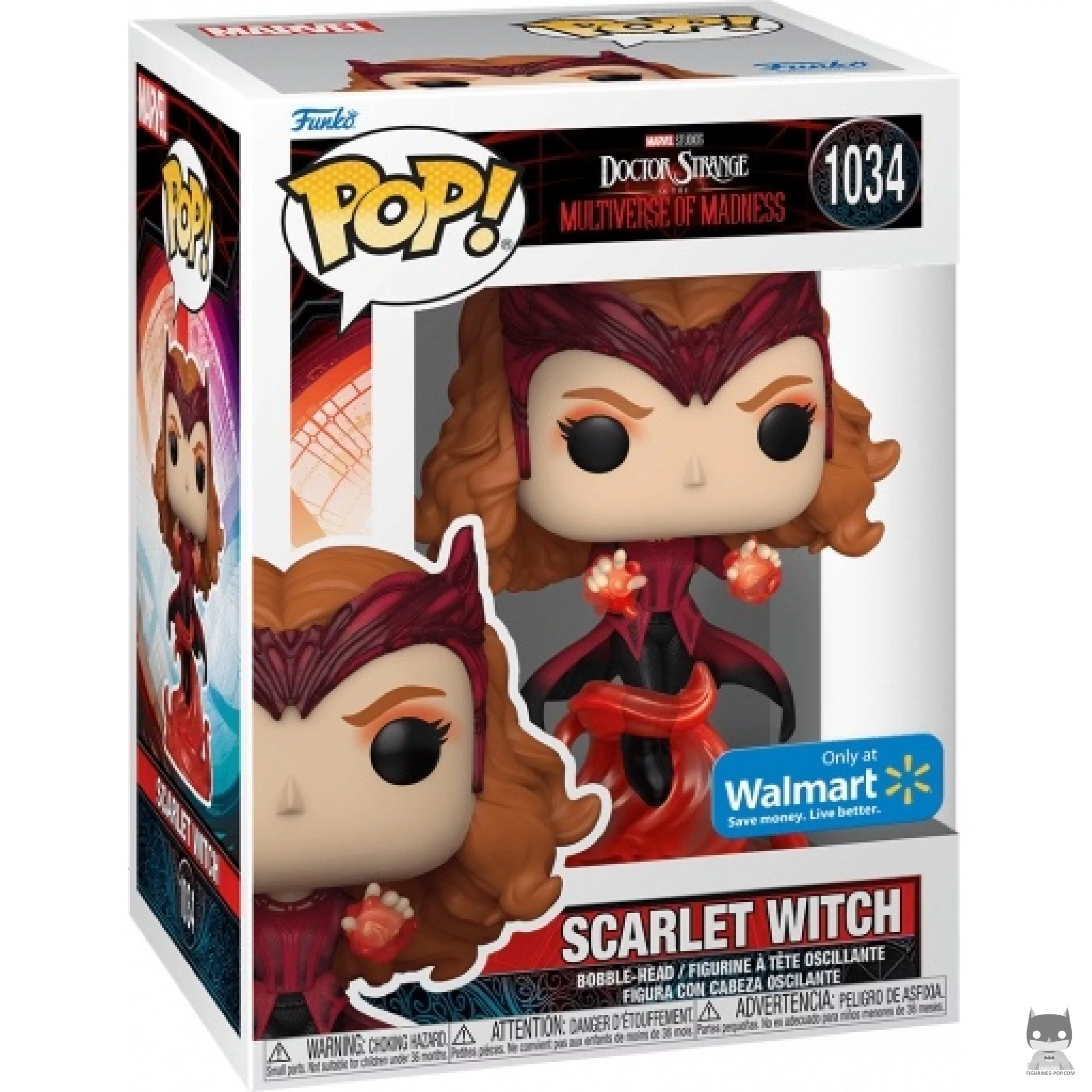 Figurine Funko POP Sorcière Rouge avec boîte