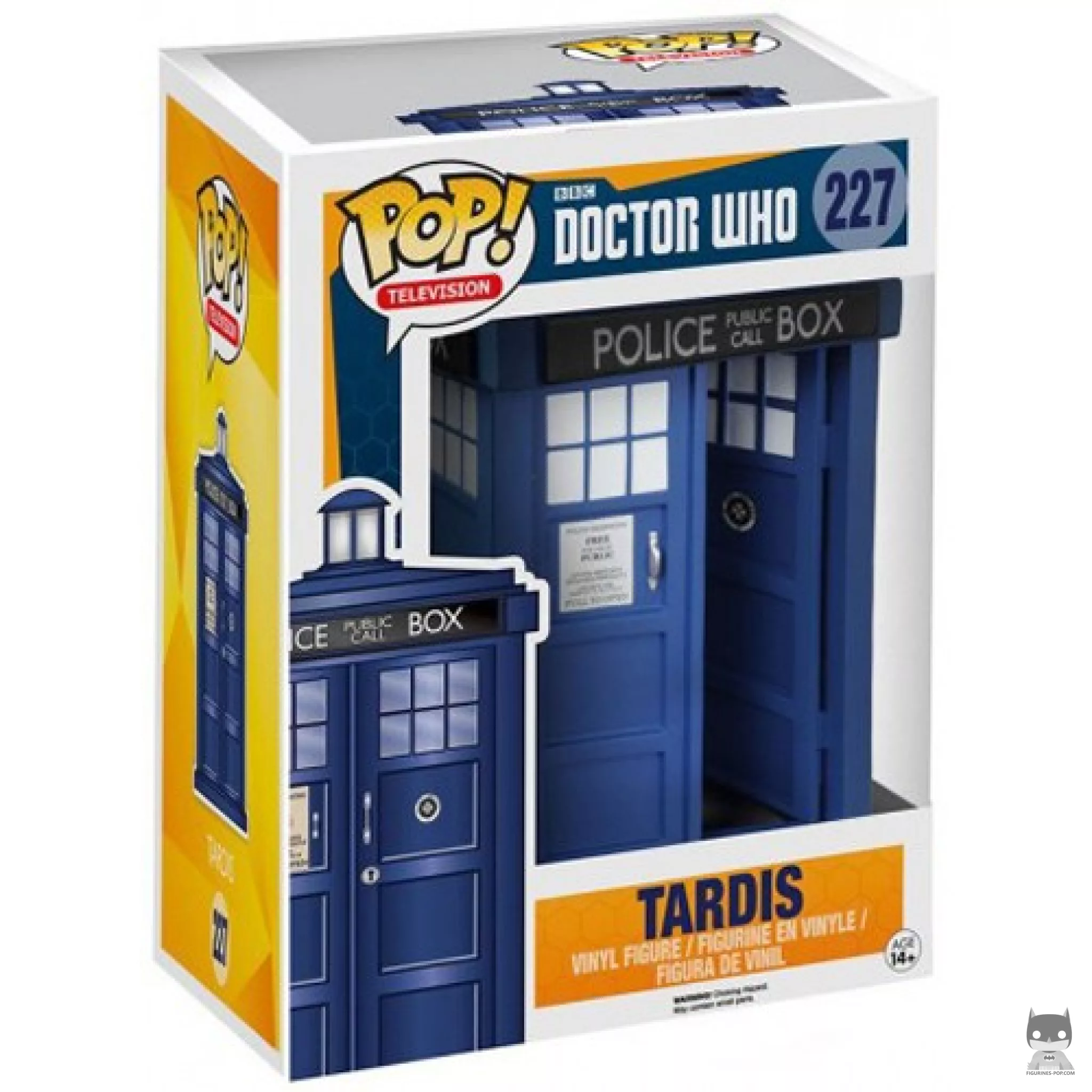 Figurine Funko POP Tardis (Supersized) avec boîte