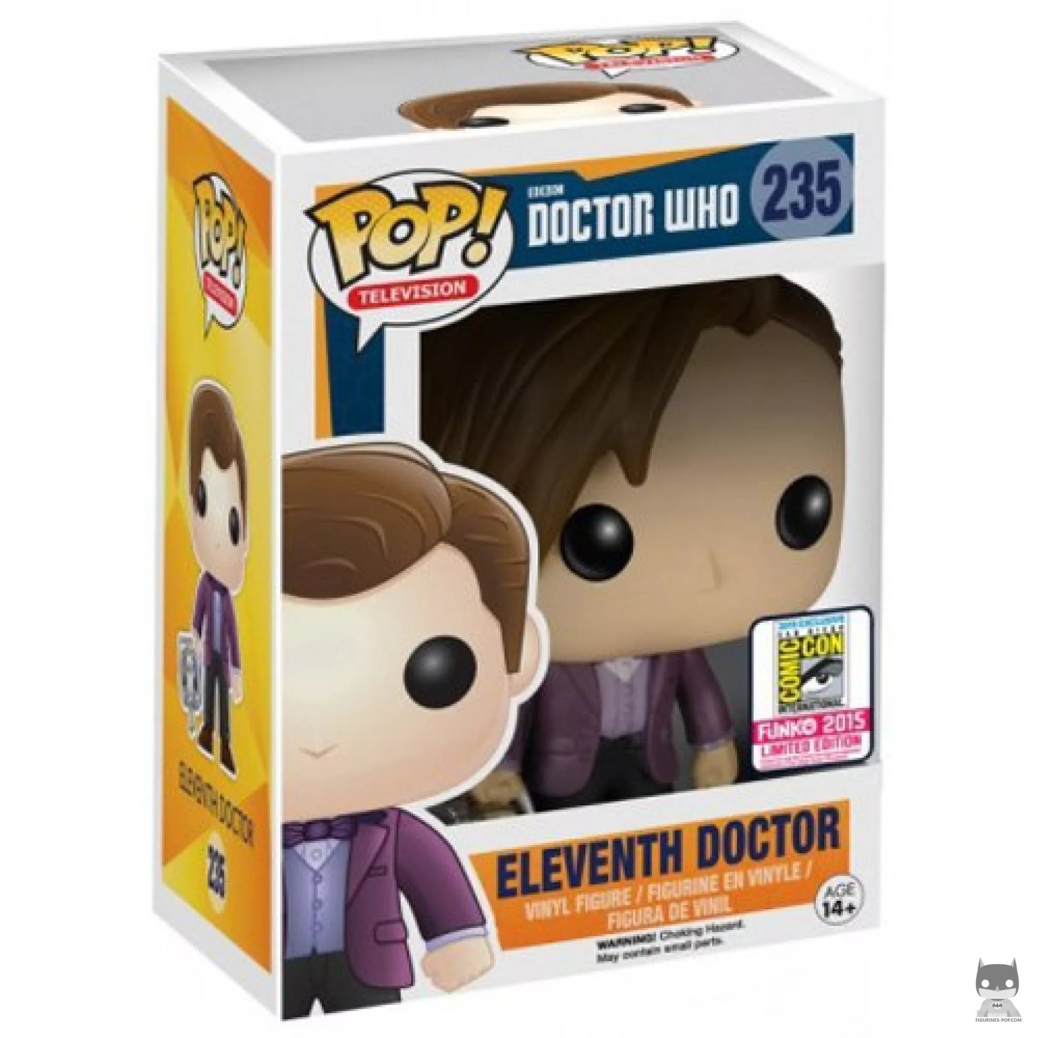 Figurine Funko POP 11ème Docteur (Tête de Robot) avec boîte