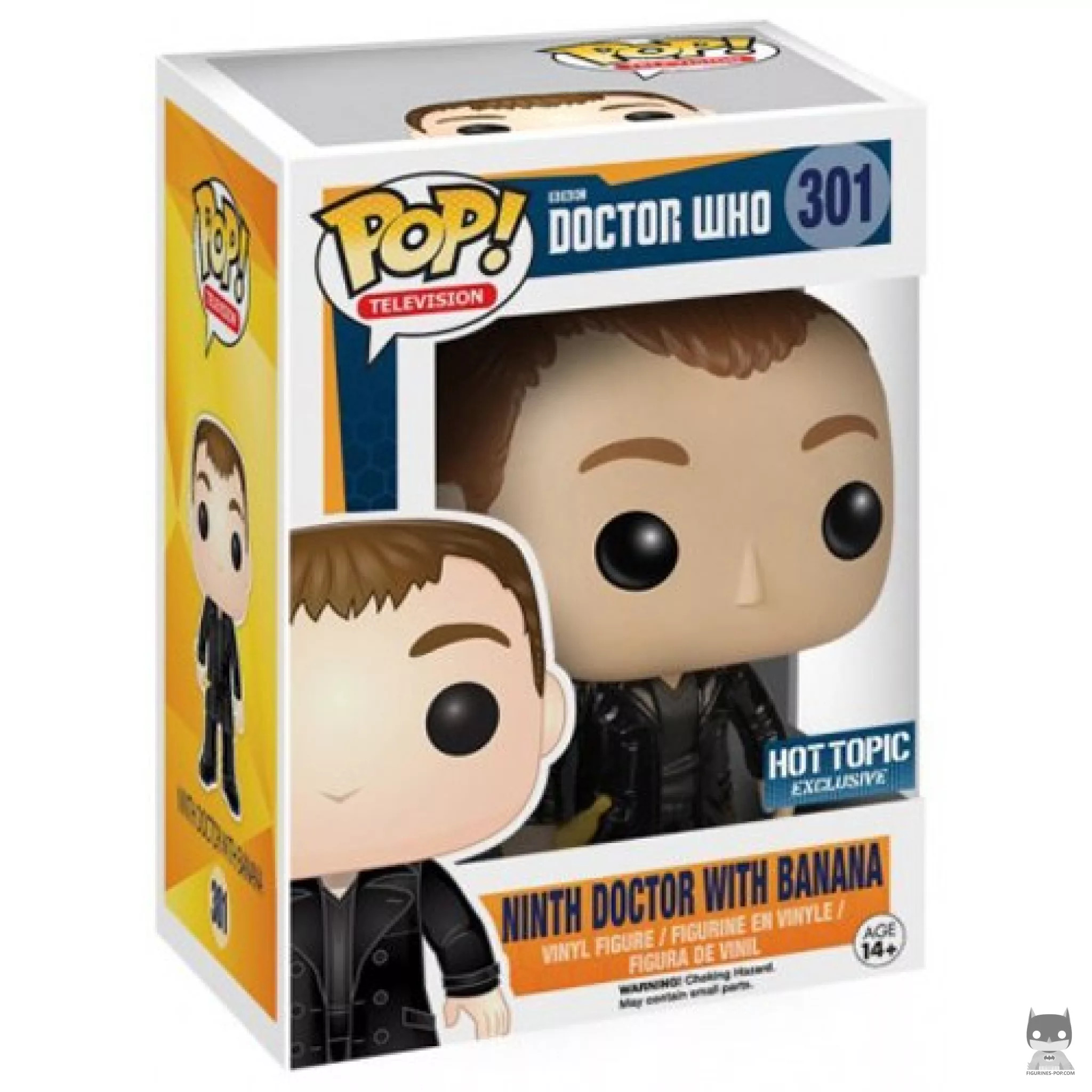 Figurine Funko POP 9ème Docteur (avec Banane) avec boîte