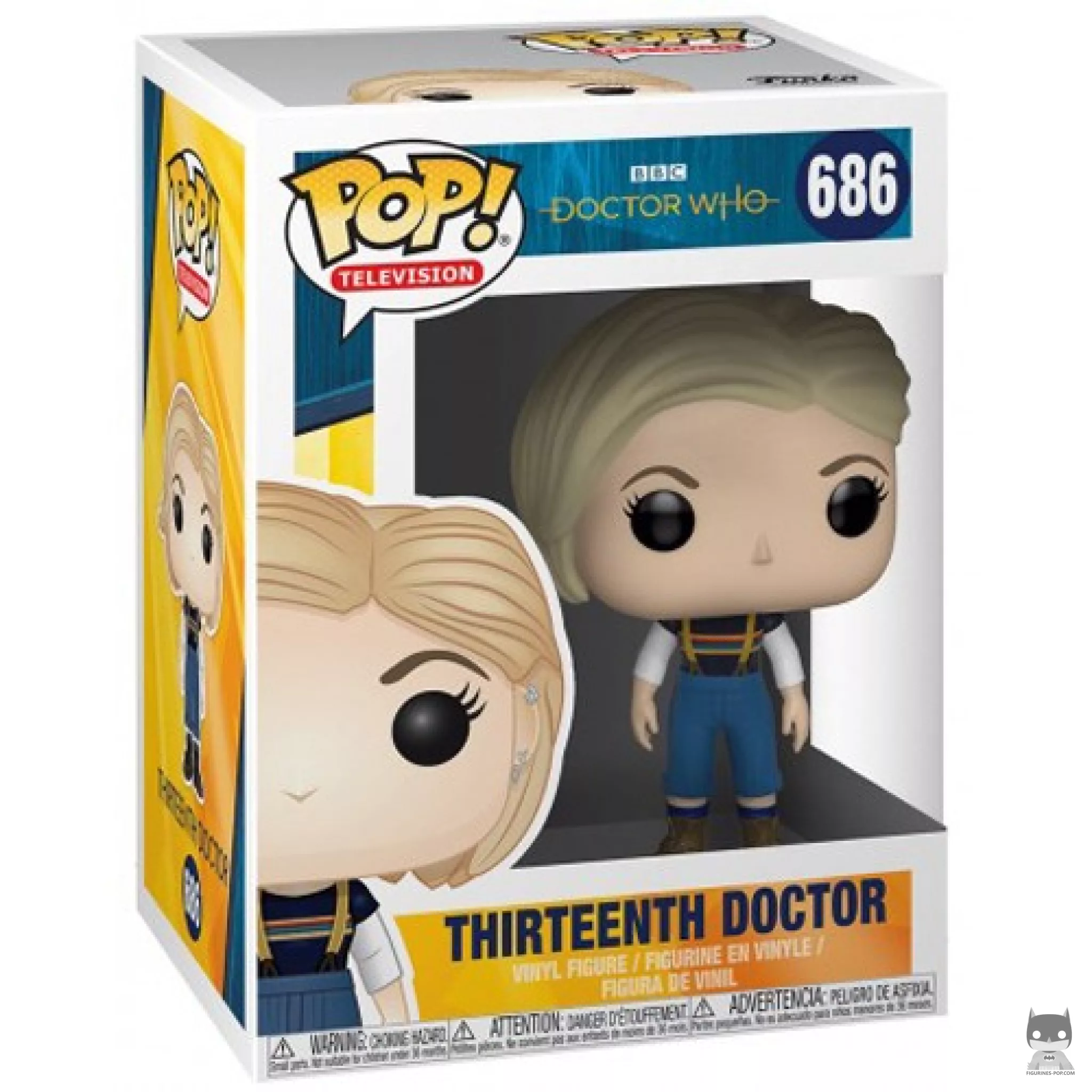 Figurine Funko POP 13ème Docteur avec boîte