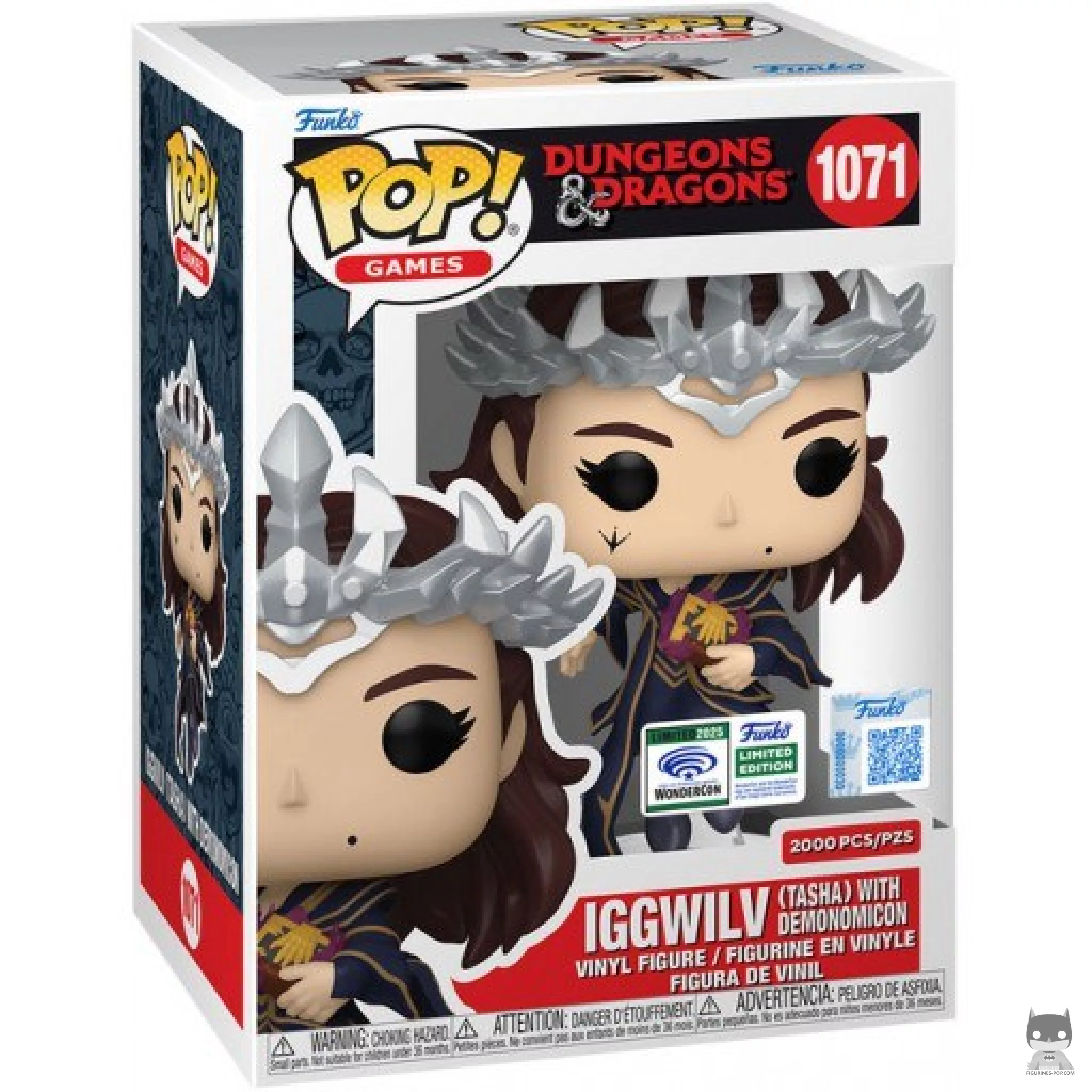 Figurine Funko POP Iggwilv (Tasha) avec Demonomicon avec boîte