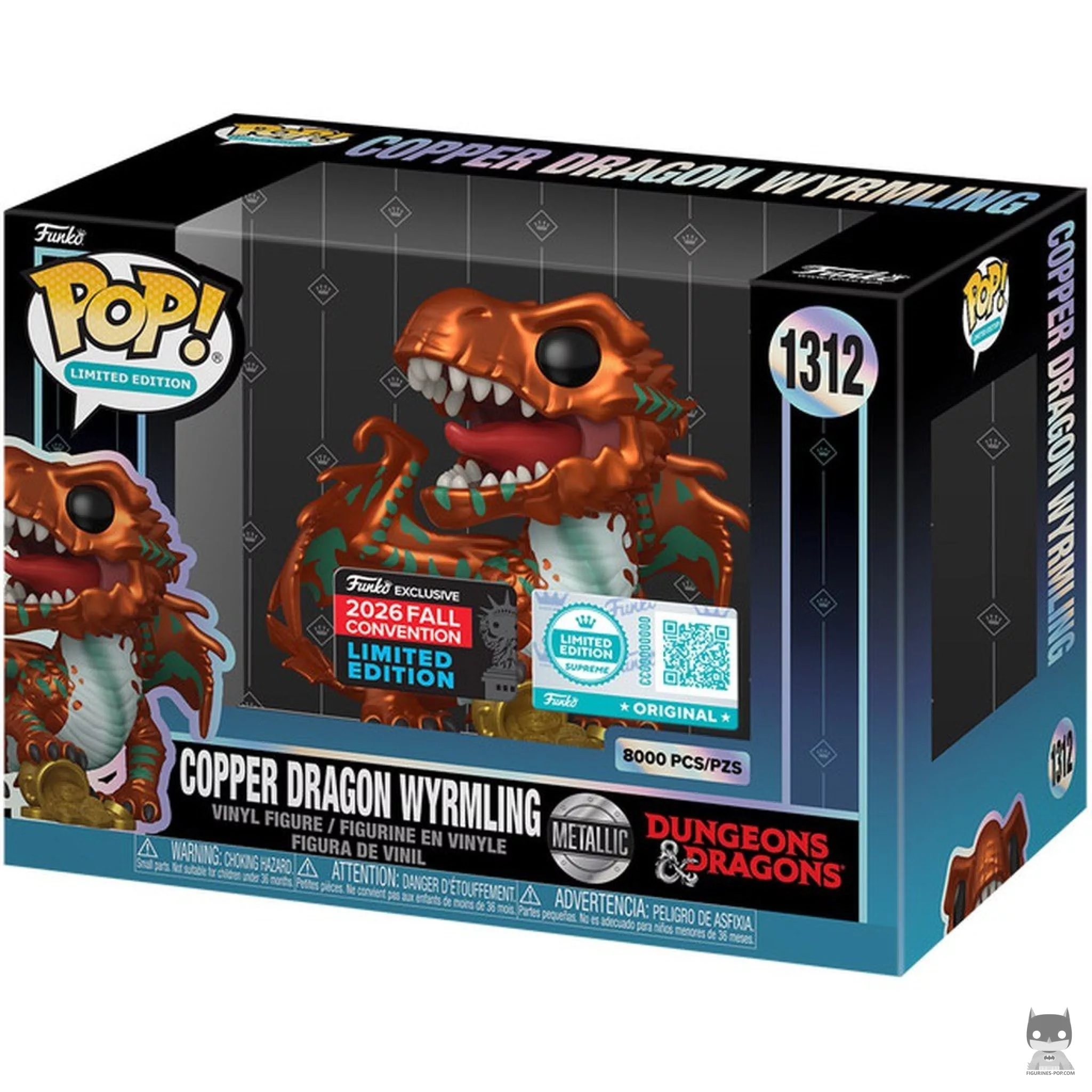 Figurine Funko POP Dragonnet de cuivre avec boîte
