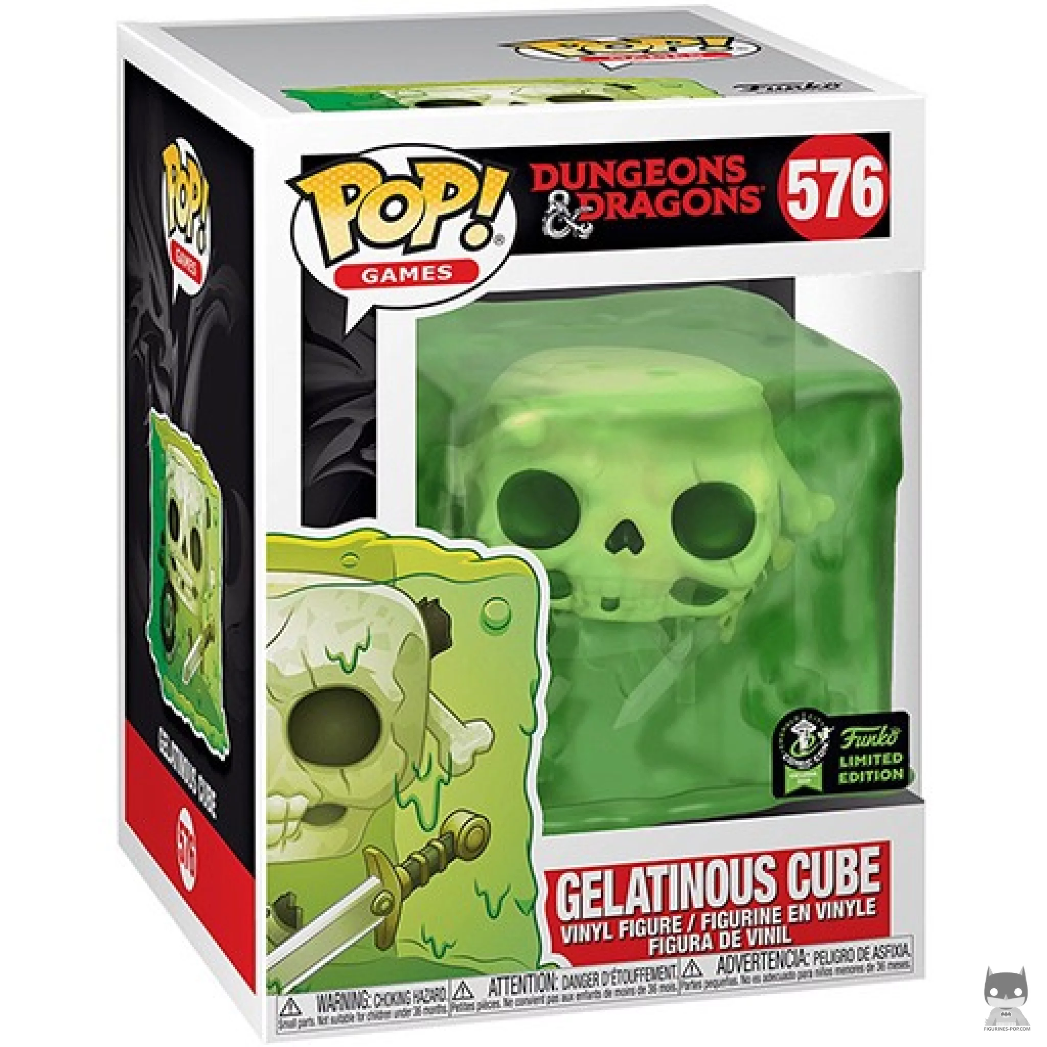 Figurine Funko POP Cube Gélatineux avec boîte