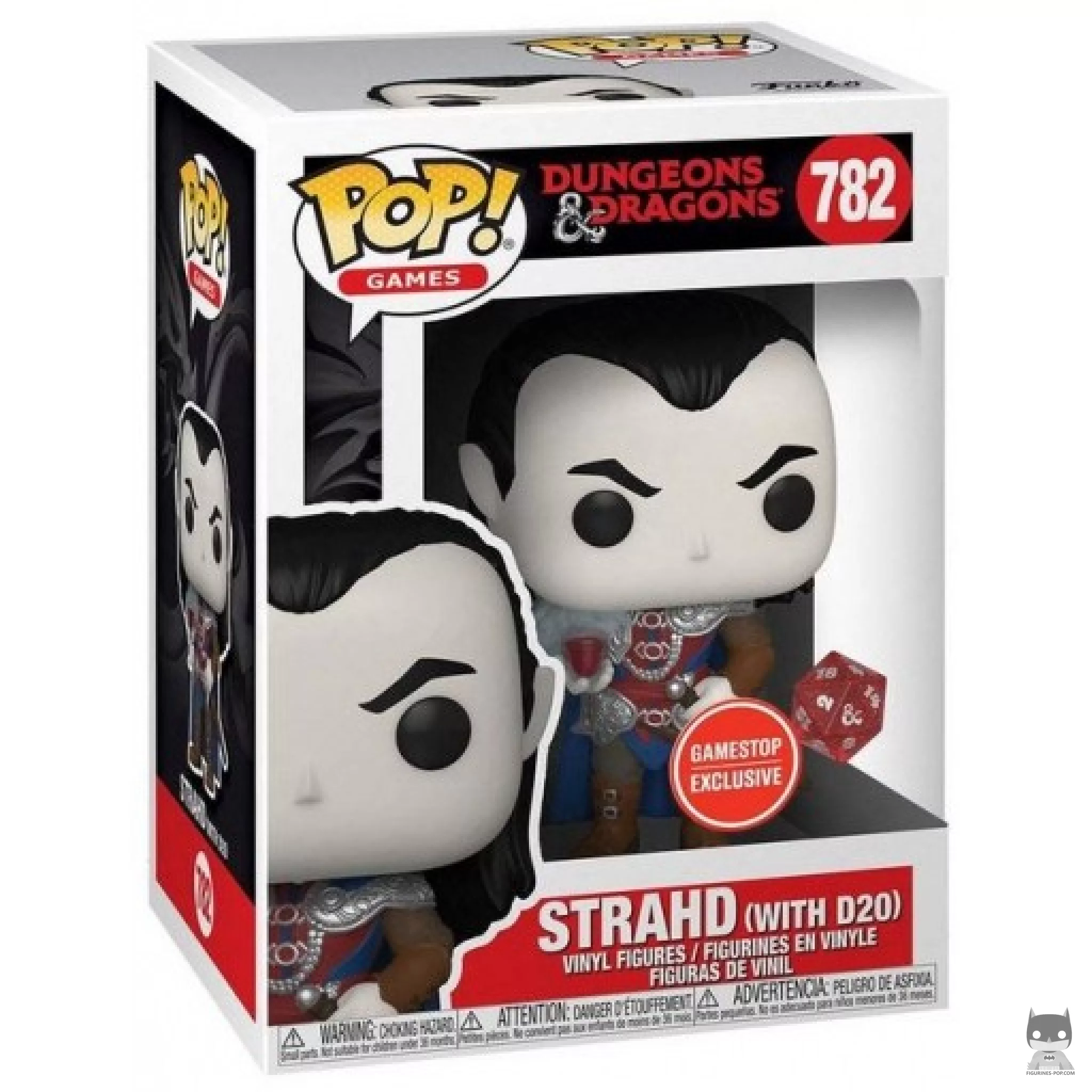 Figurine Funko POP Strahd avec D20 avec boîte