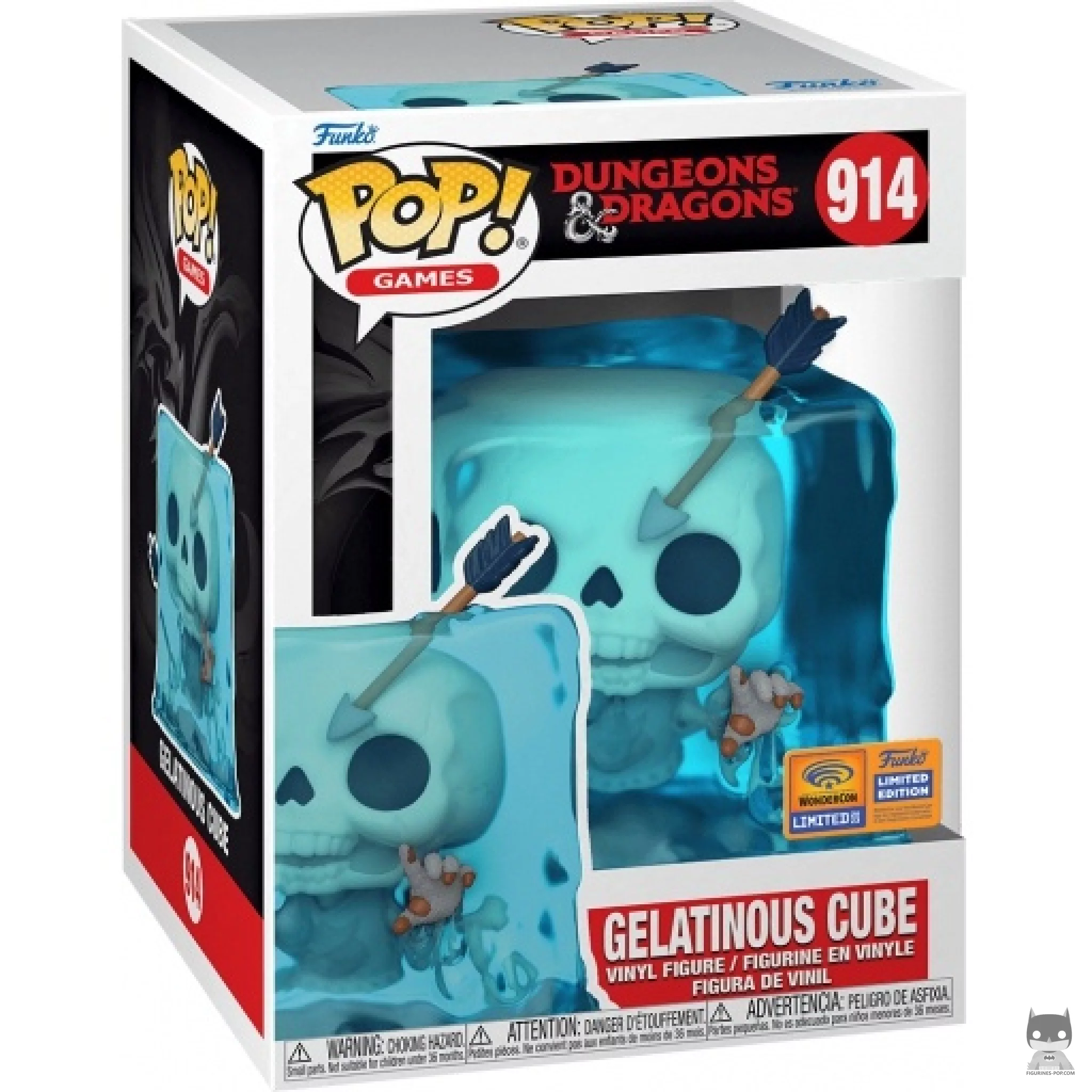 Figurine Funko POP Cube Gélatineux avec boîte