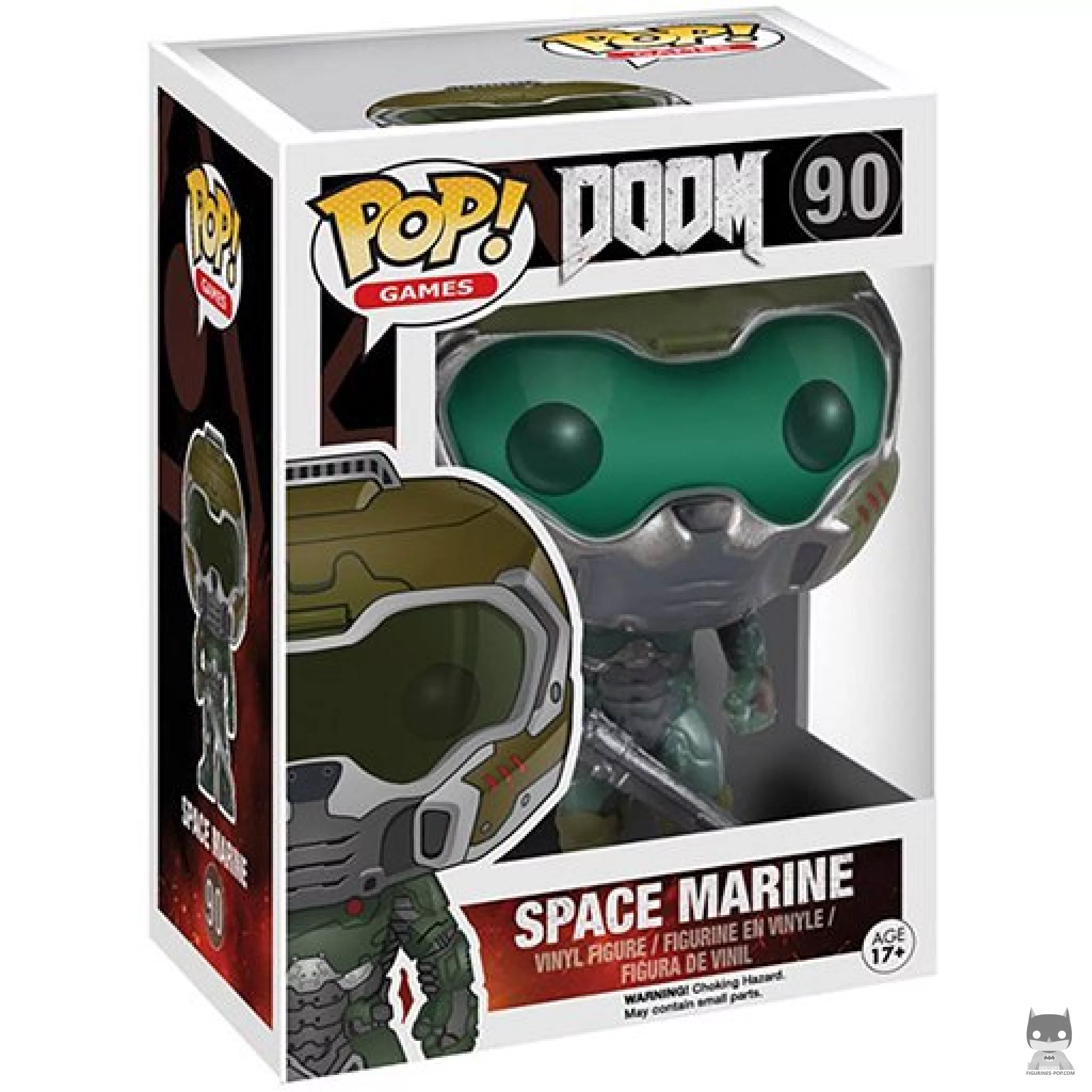 Figurine Funko POP Space Marine avec boîte
