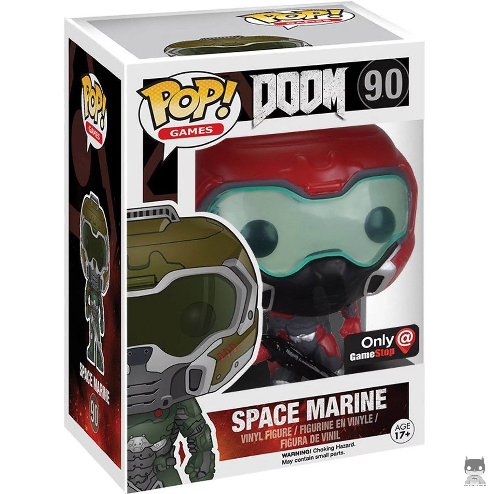 Figurine Funko POP Space Marine avec boîte
