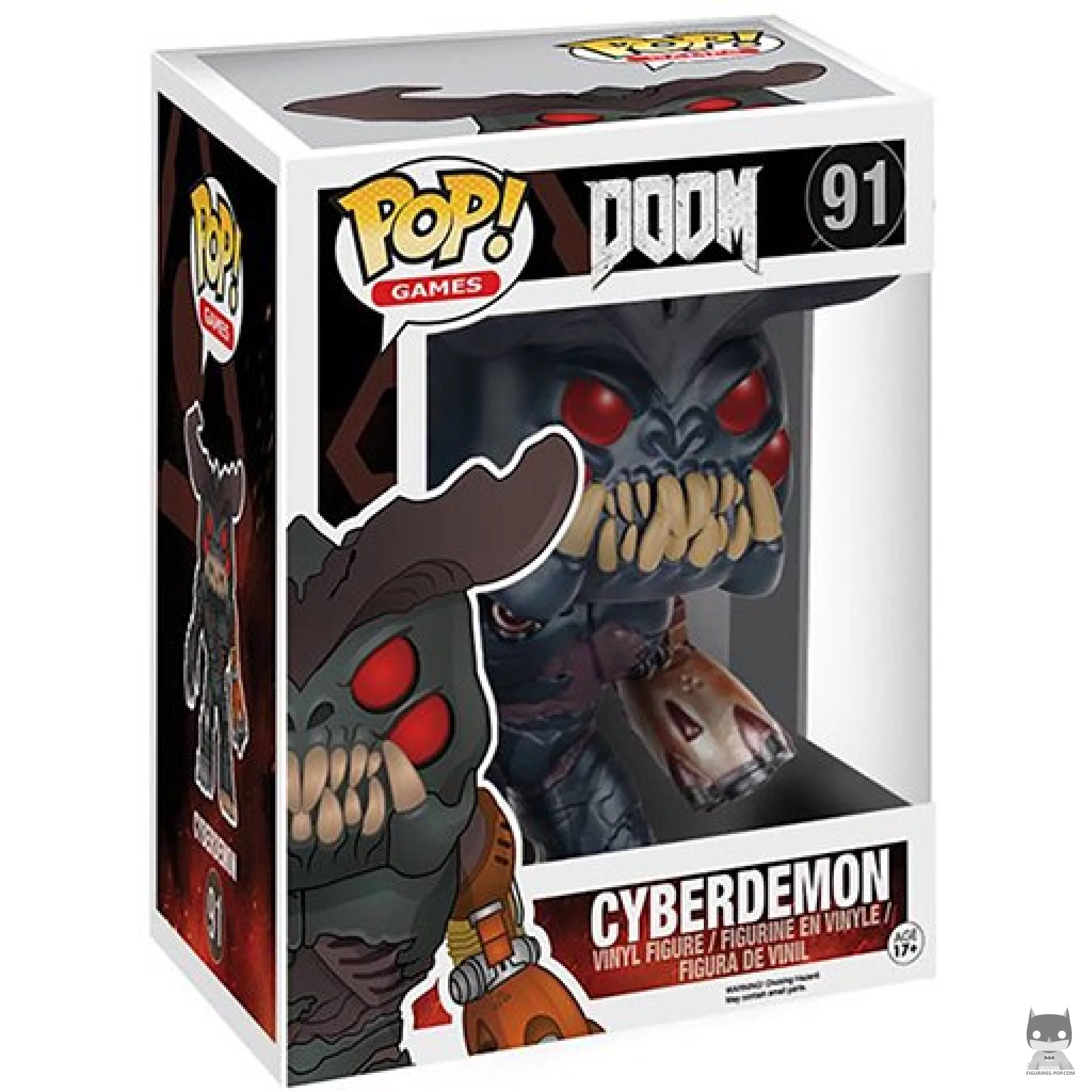 Figurine Funko POP Cyberdemon (Supersized) avec boîte