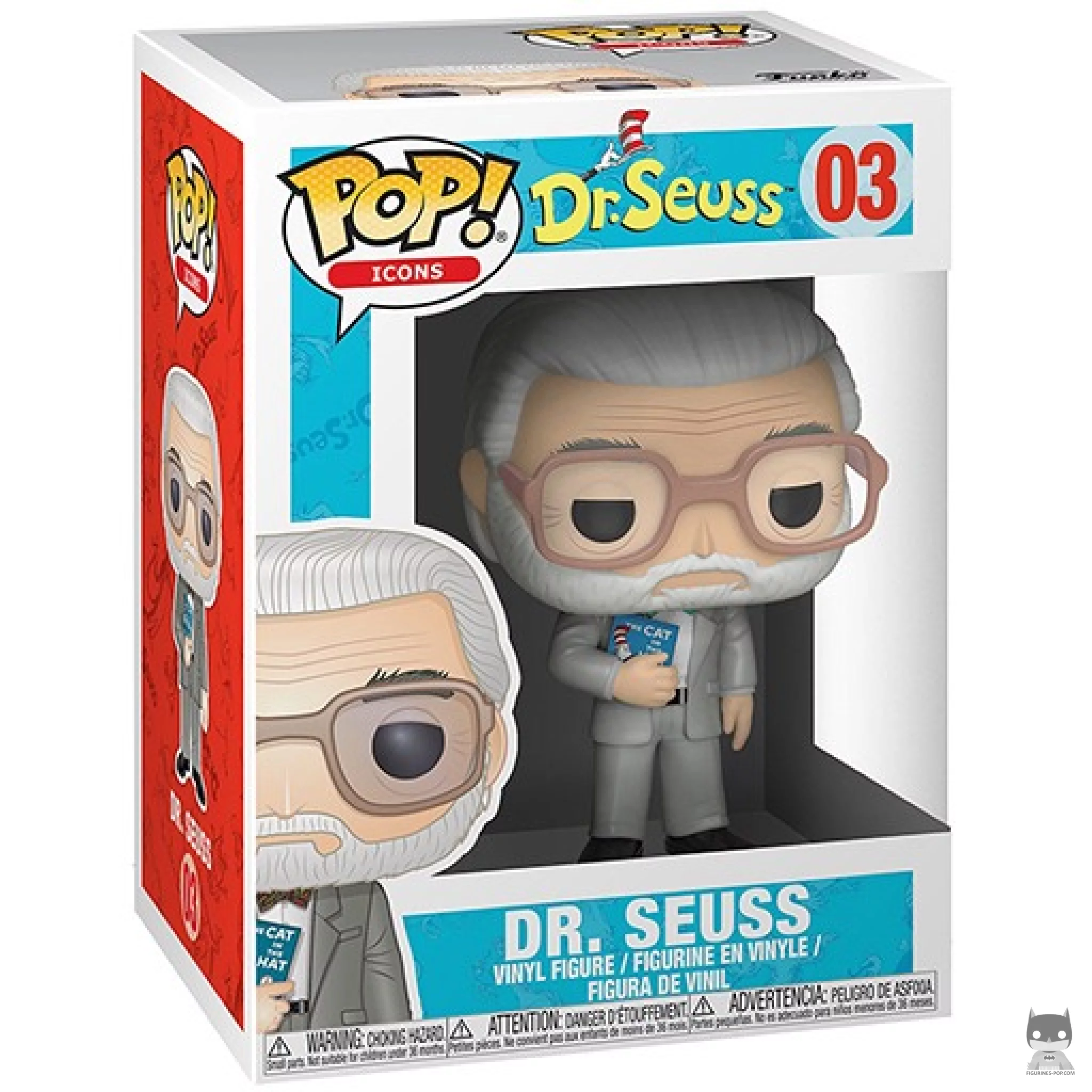 Figurine Funko POP Dr. Seuss avec boîte