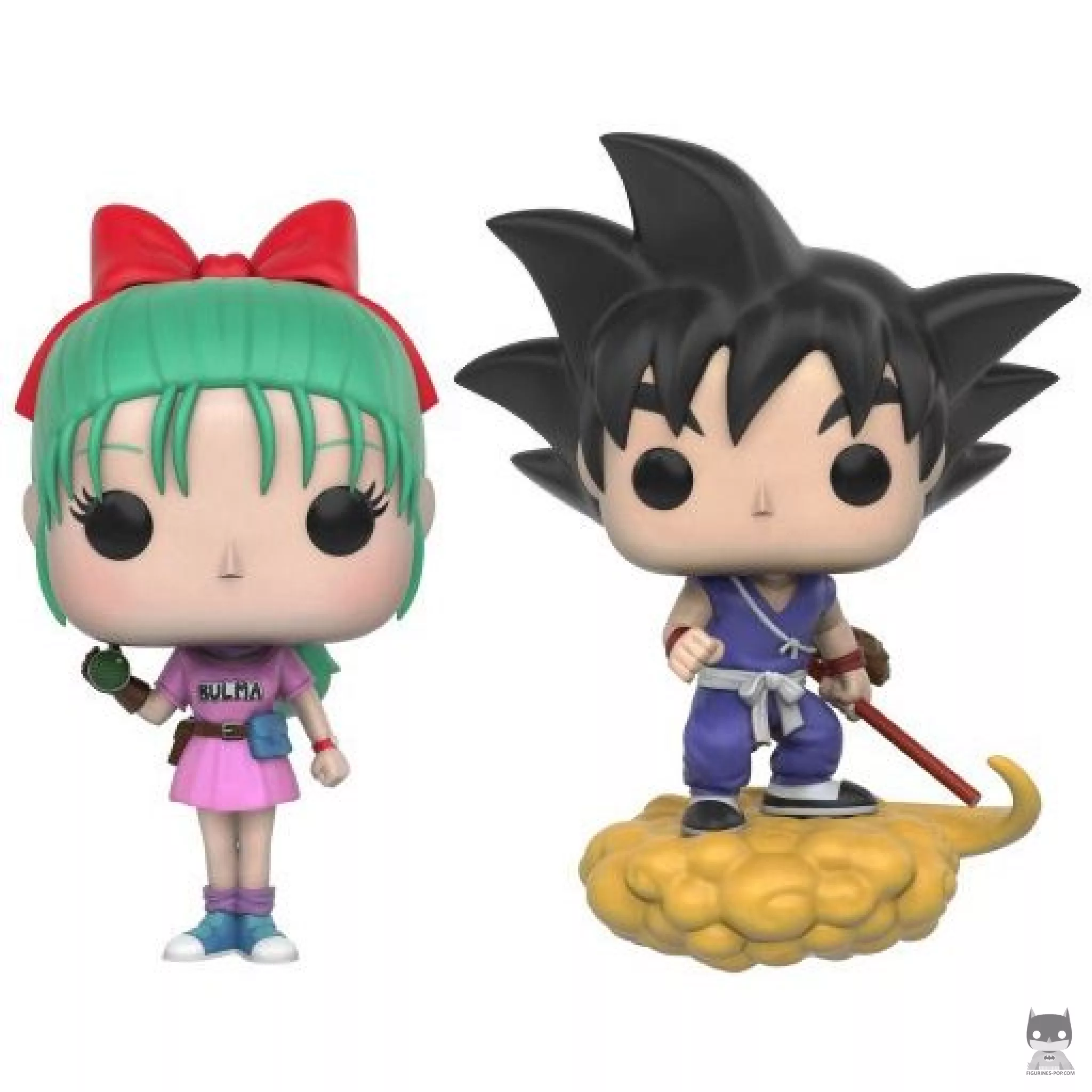 Figurine Funko POP Bulma & Goku avec Nuage Magique (Dragon Ball (DB))