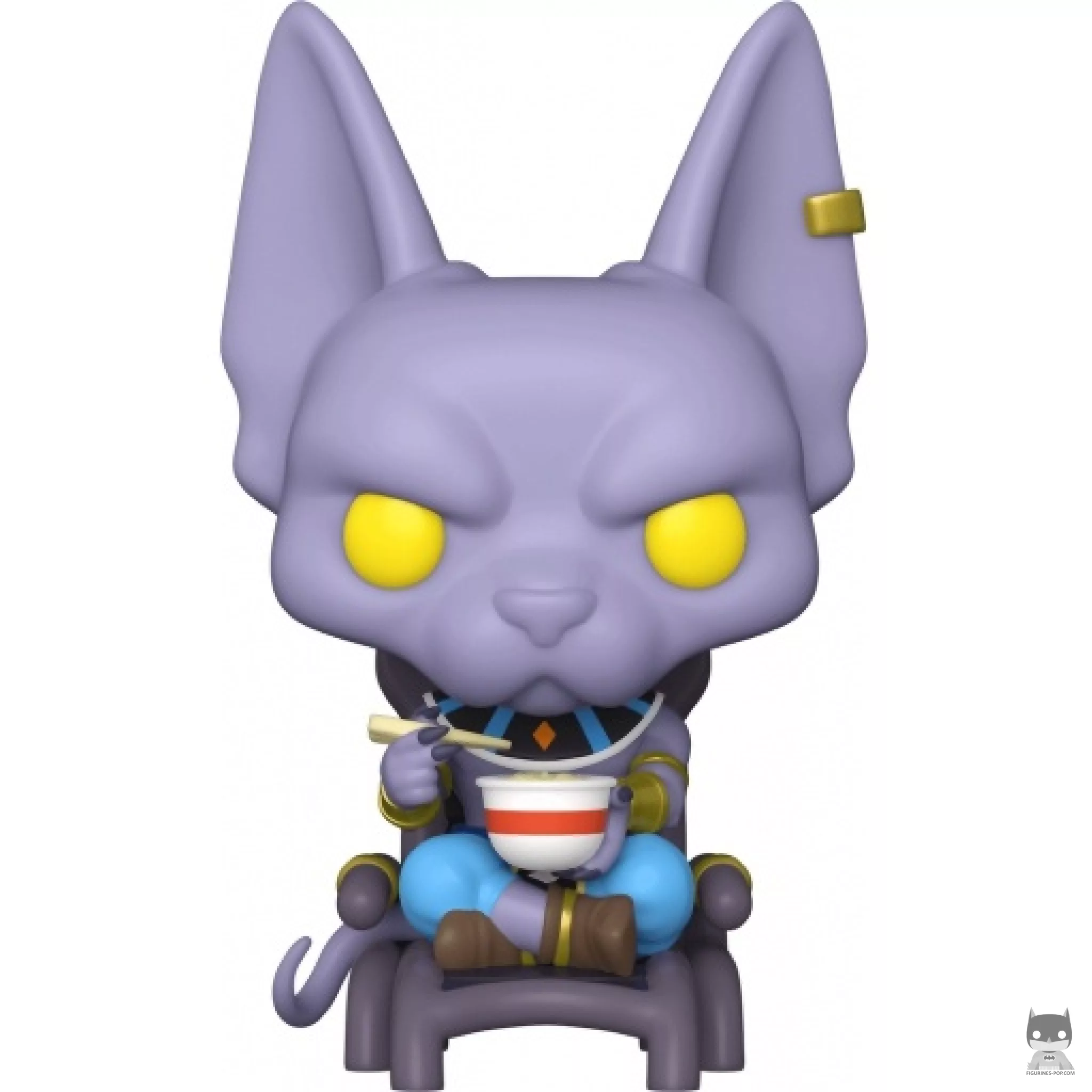 Figurine Funko POP Beerus Mangeant des Nouilles (Dragon Ball Super (DBS))