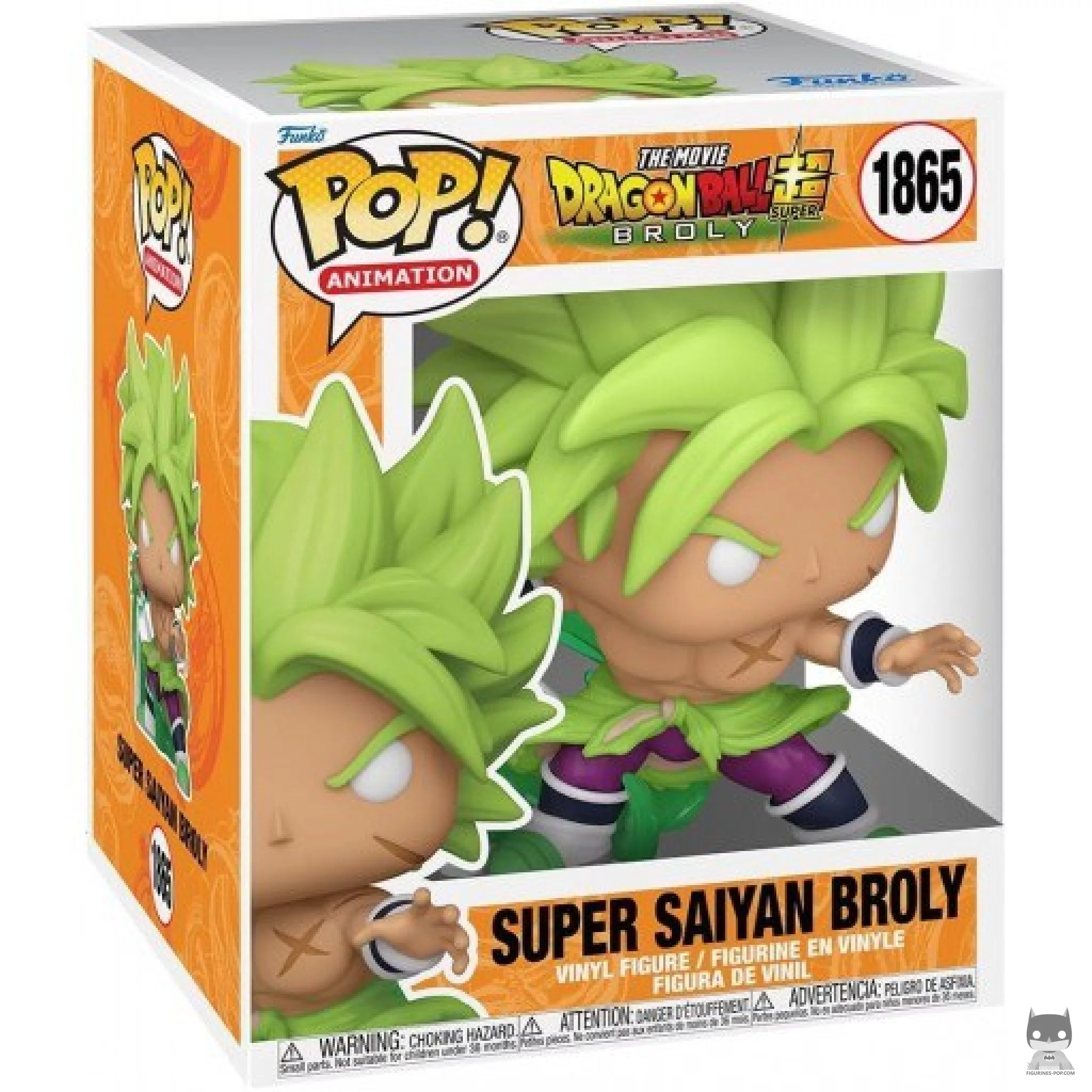 Figurine Funko POP Broly Super Saiyan (SuperSized) avec boîte
